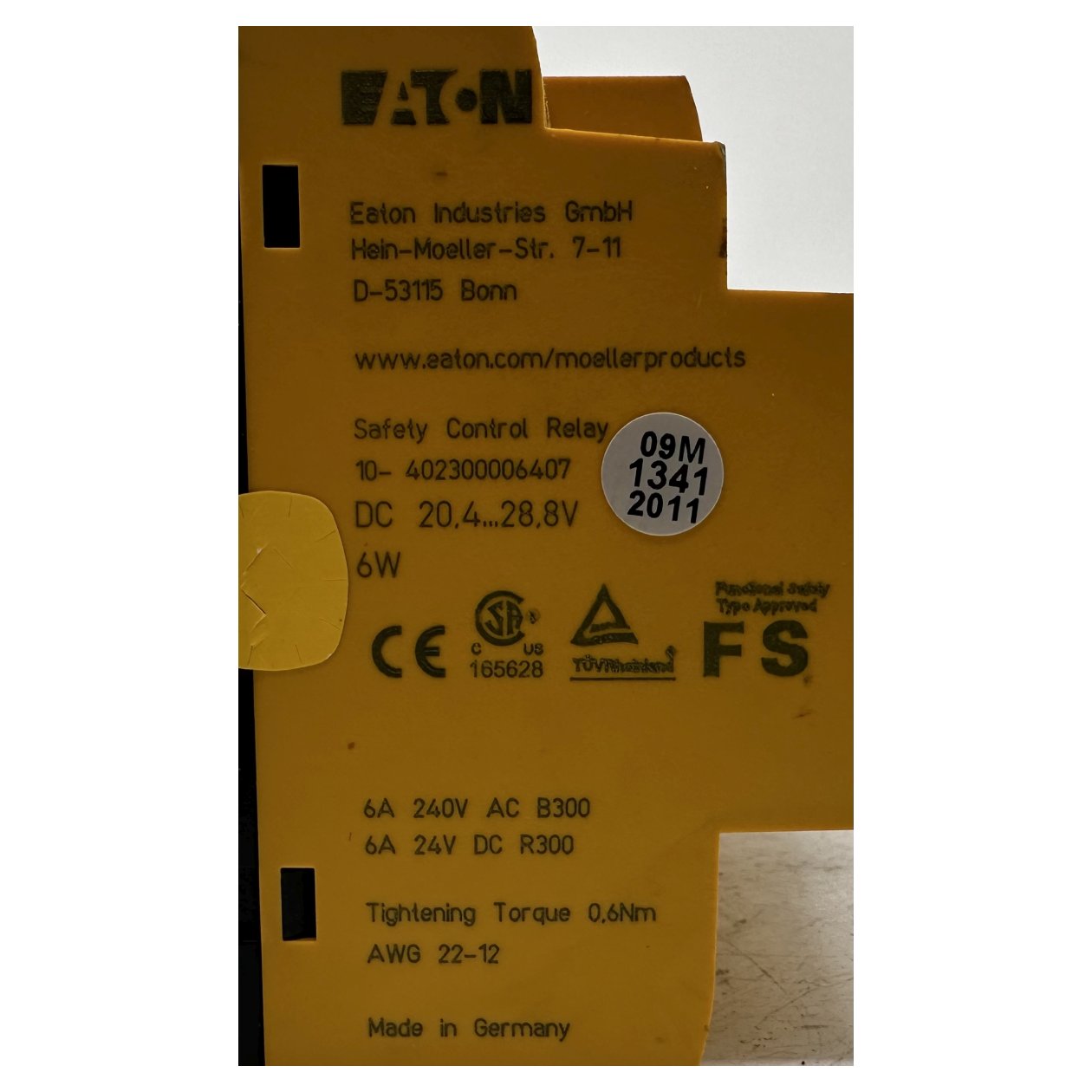 DJ699 Sicherheits Kontroll Relais Eaton ES4P-221-DRXD1_3