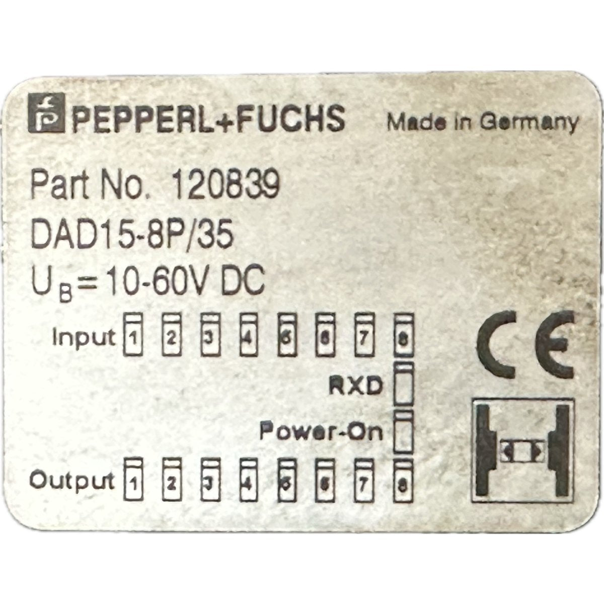 Pepperl Fuchs 120839-4