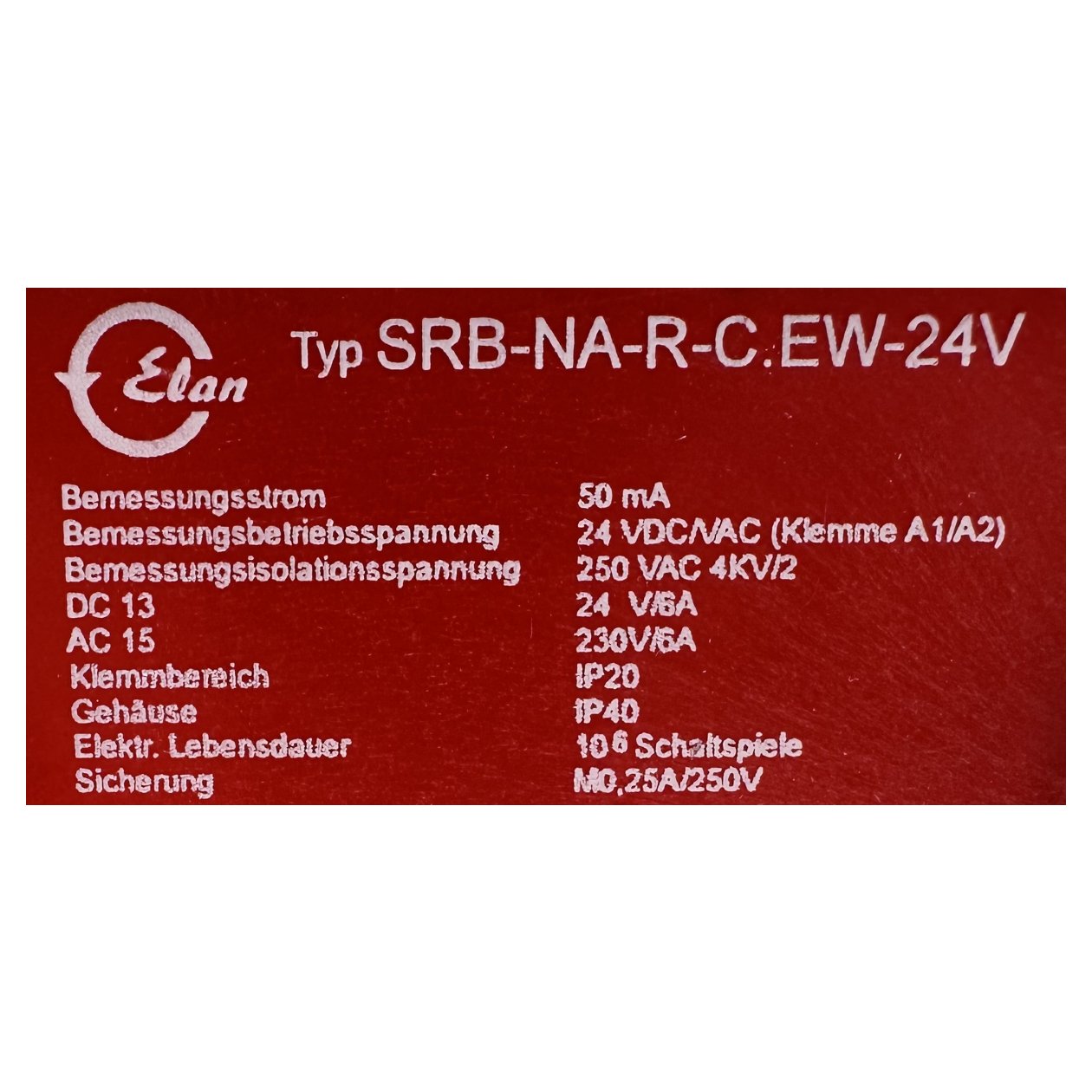 DJ75 Sicherheitsrelais Schmersal SRB-NA-R-C.EW-24V_4