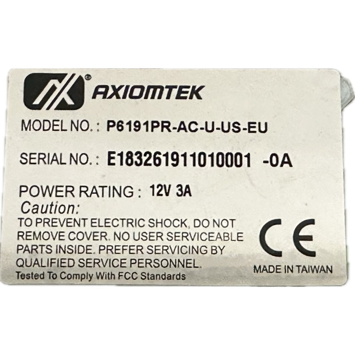 AXIOMTEK P6191PR-4