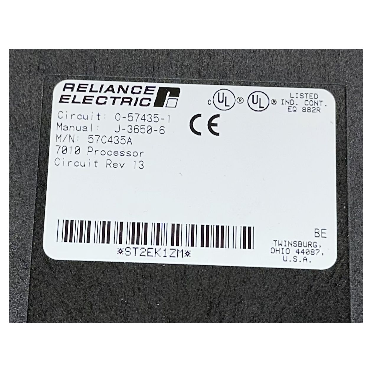 DJ843 Automax 7010 Processor Reliance 57C435A_3