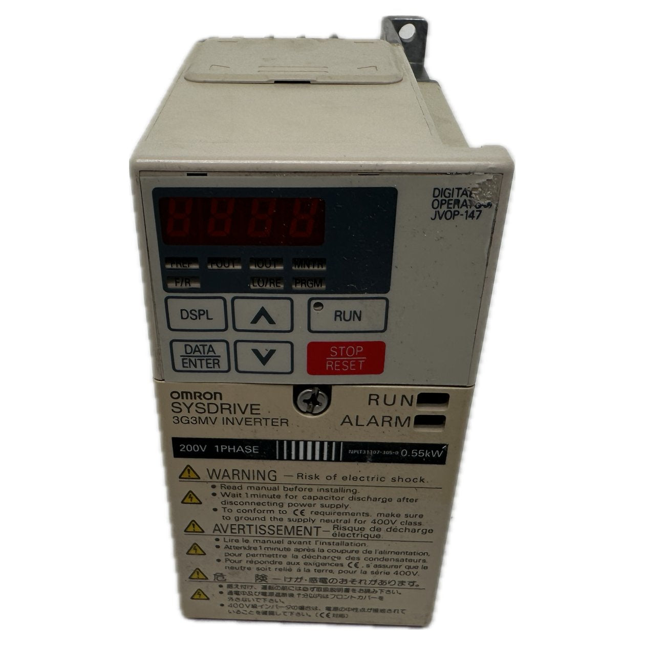 DJ947 Sysdrive Inverter Yaskawa Omron CIMR-V7CCB0P4