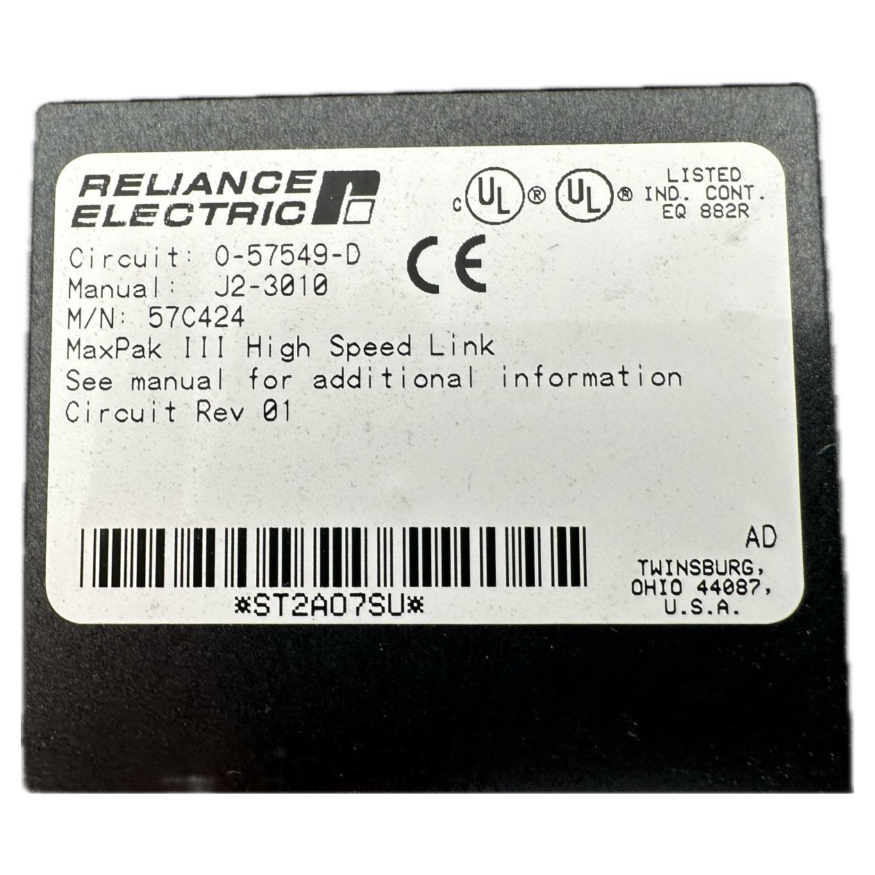 Reliance 57C424 J2-3010 0-57549-D_4