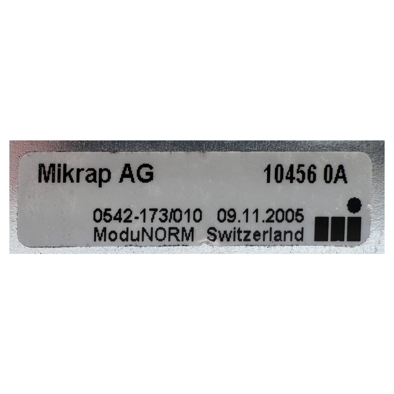 DJ98 PC-Basis WINbloc Mikrap 10456 0A ModuNORM_5