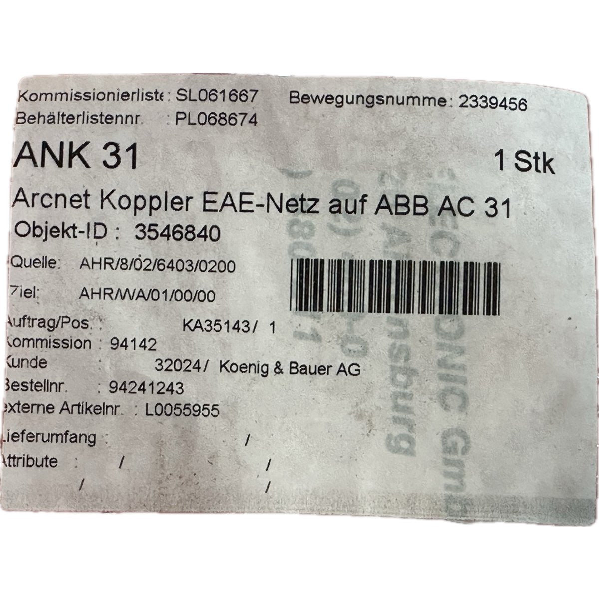 ABB ANK31-4