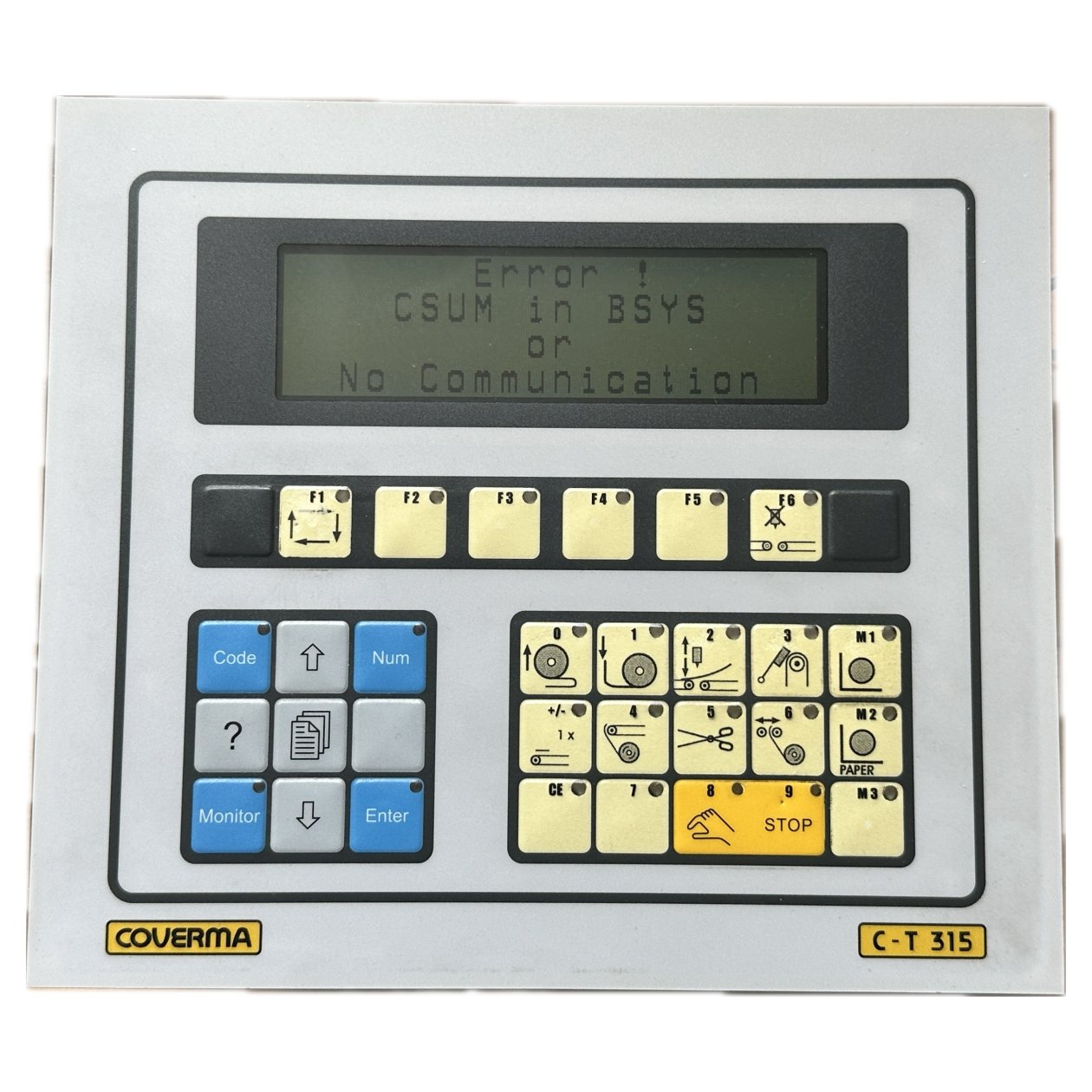 FJ114 Bedieneinheit Epis 10851501.01 Coverma C-T 315