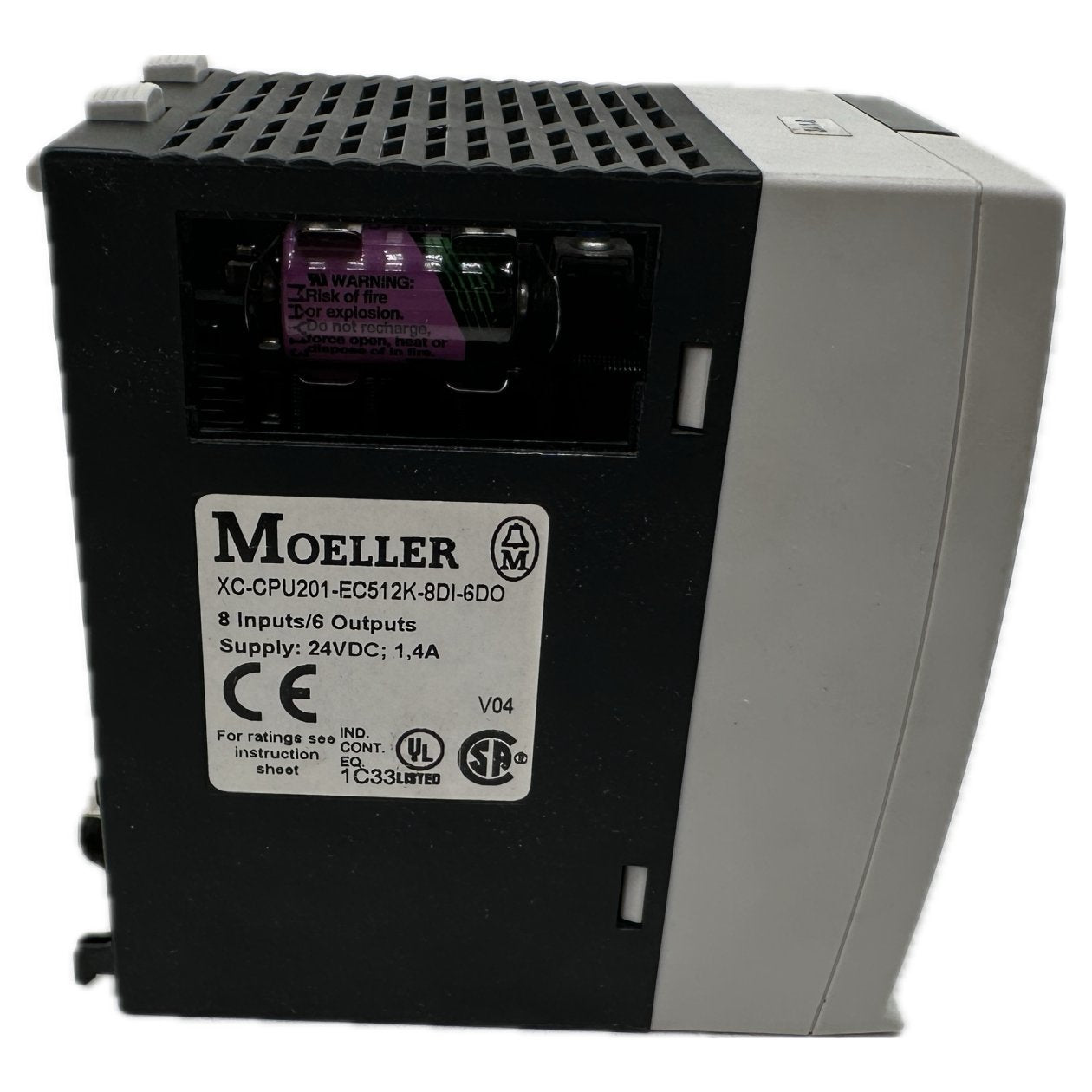 CPU Klöckner Moeller XC-CPU201-EC512K-8DI-6DO_3