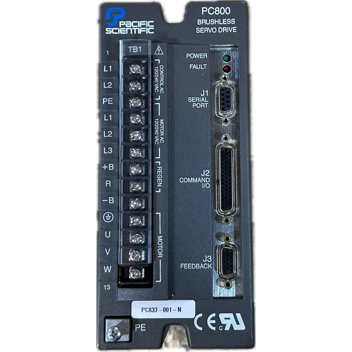 Pacific Scientific PC833-001-N-3