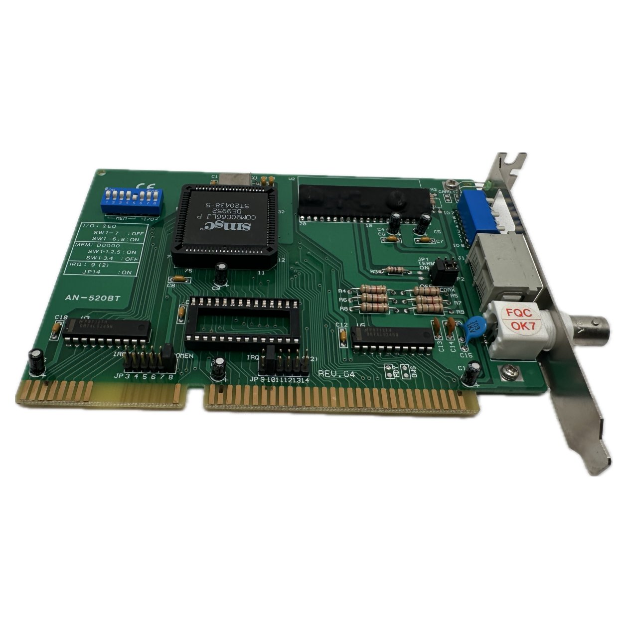 .FJ196 Microsystems EAE Arcnet LCS-8630TCBS AN-520BT_2
