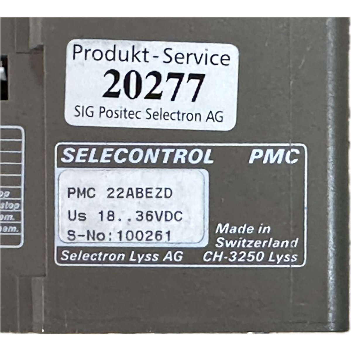 Selectron PMC 22 ABEZD Deckel fehlt-4