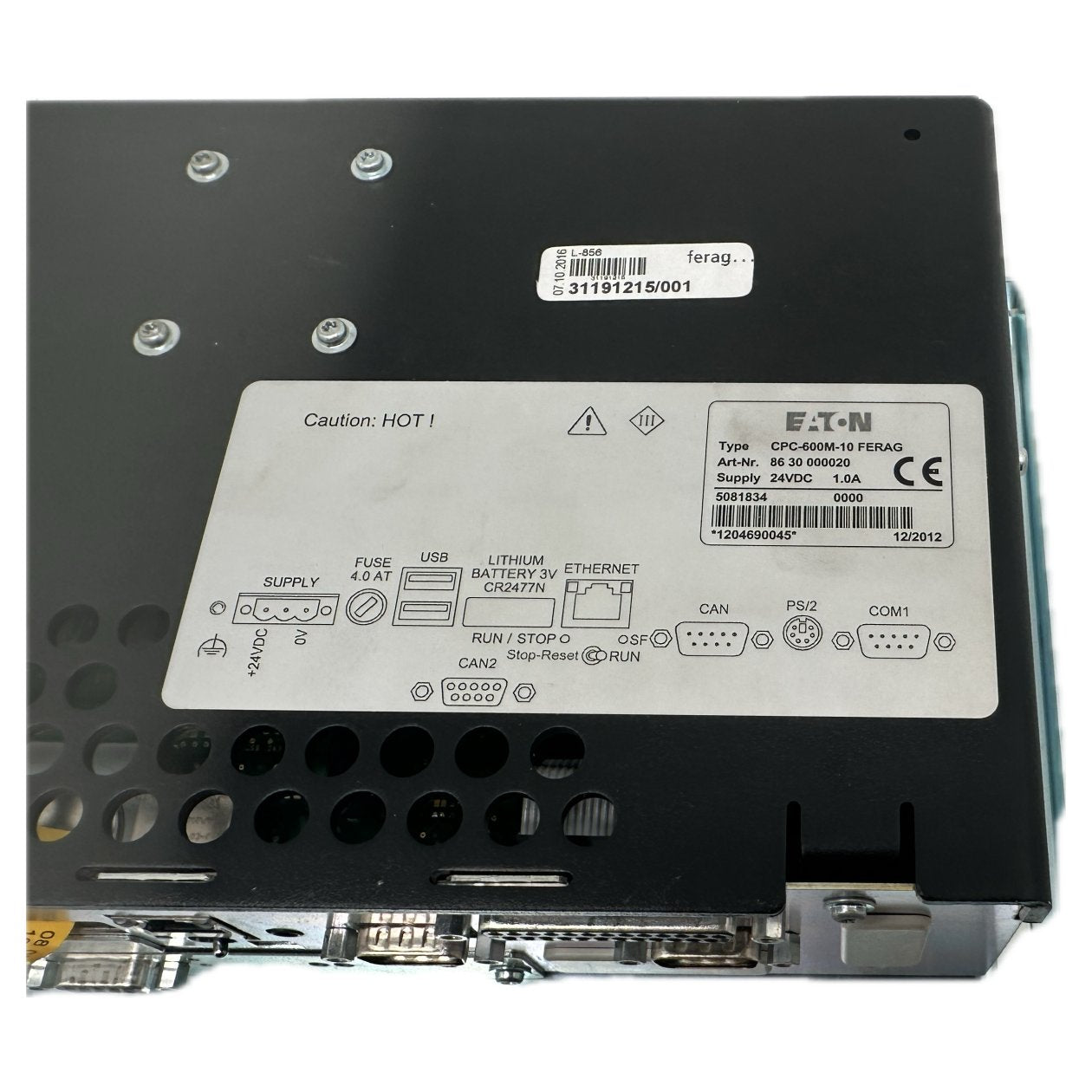 FJ210 Bedienfeld Eaton CPC-600M-10_3