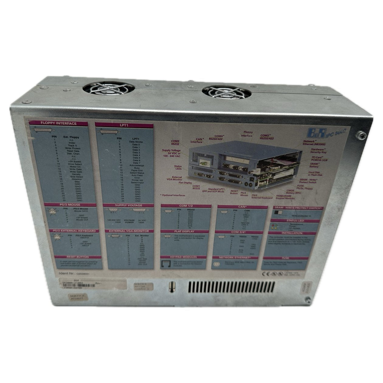 IPC 5000 B&R 5P5000:V1003 5A5008.01_3