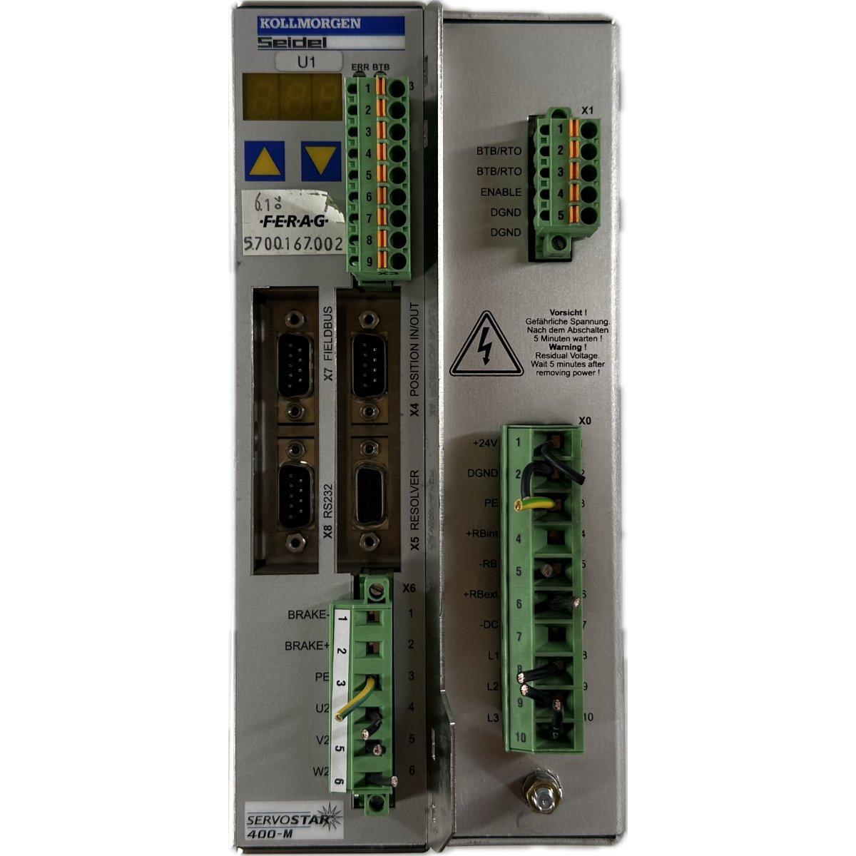 FJ63 Servo Drive Kollomorgen Fer-Servostar 446M-C S446BA-CA_3