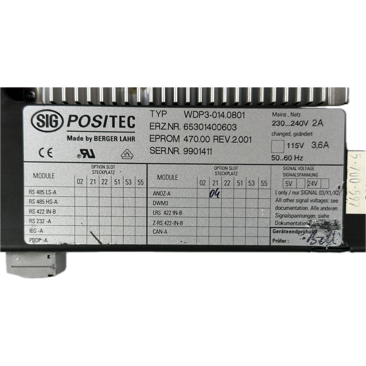 .FJ66 Positionssteuerung Berger Lahr Positec WDP3-014.0801_4