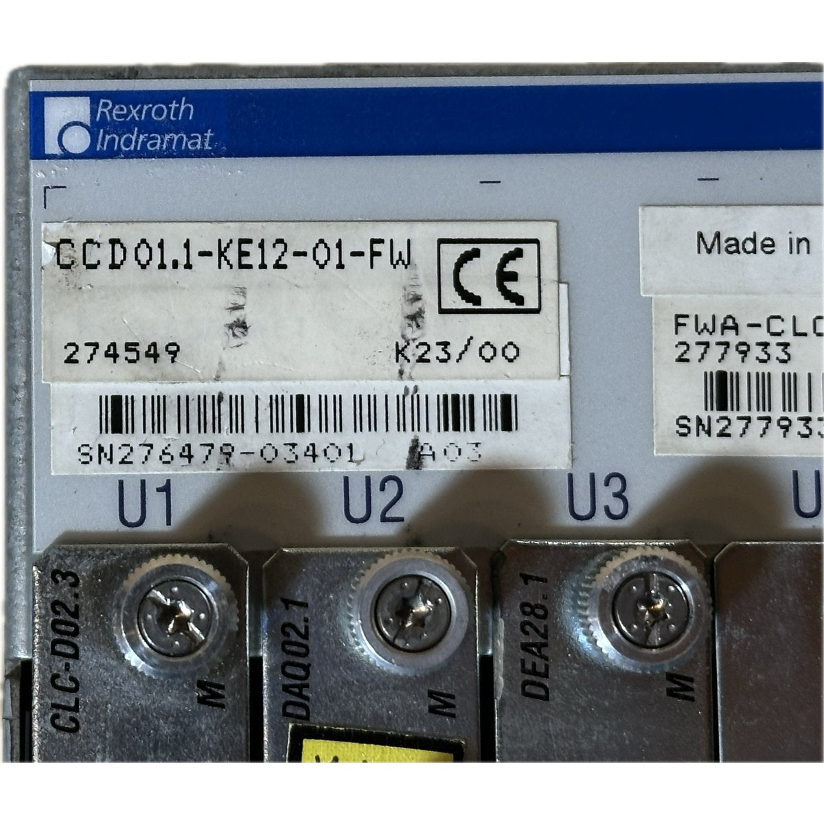 Indramat CCD01.1-KE12-01-FW-4