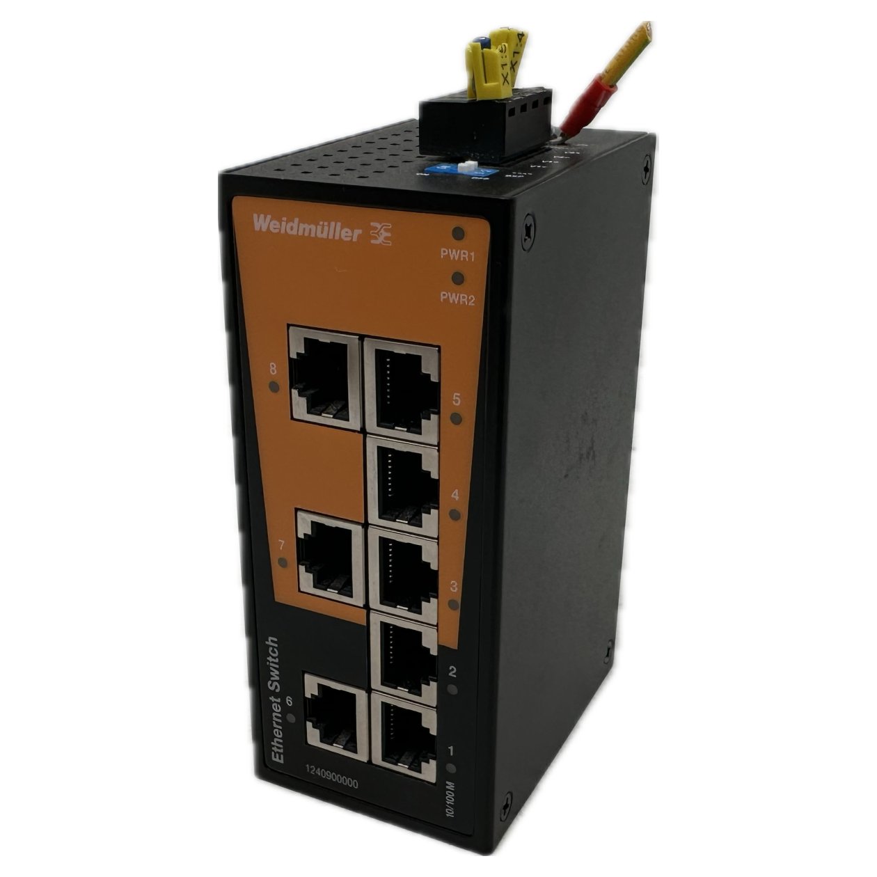 GJ152 Ethernet Switch Weidmüller IE-SW-BL08-8TX