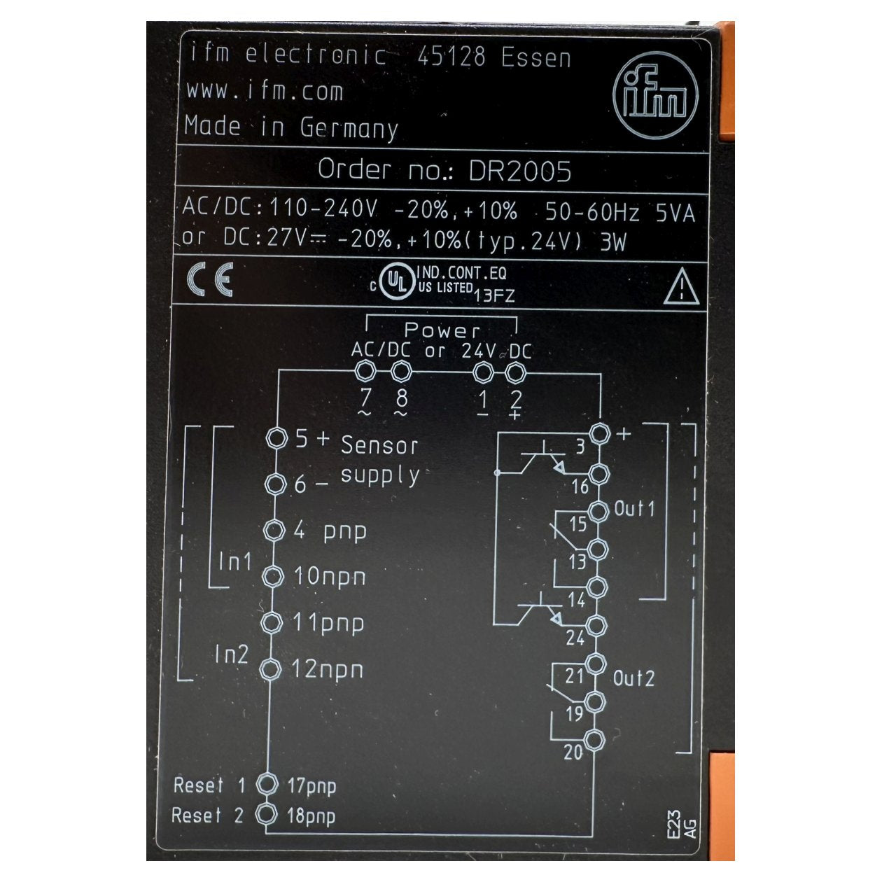 GJ221 Modul ifm Monitor FD-2 DR2005_3