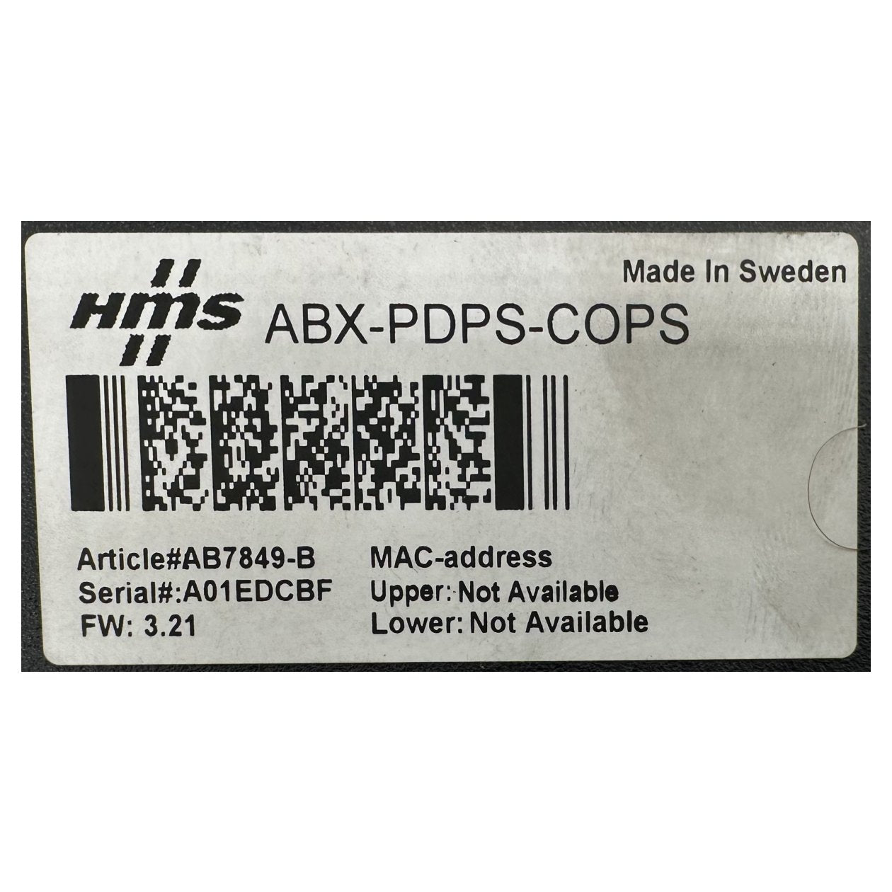 GJ227 Profibus Slave HMS ABX-PDPS-COPS_5