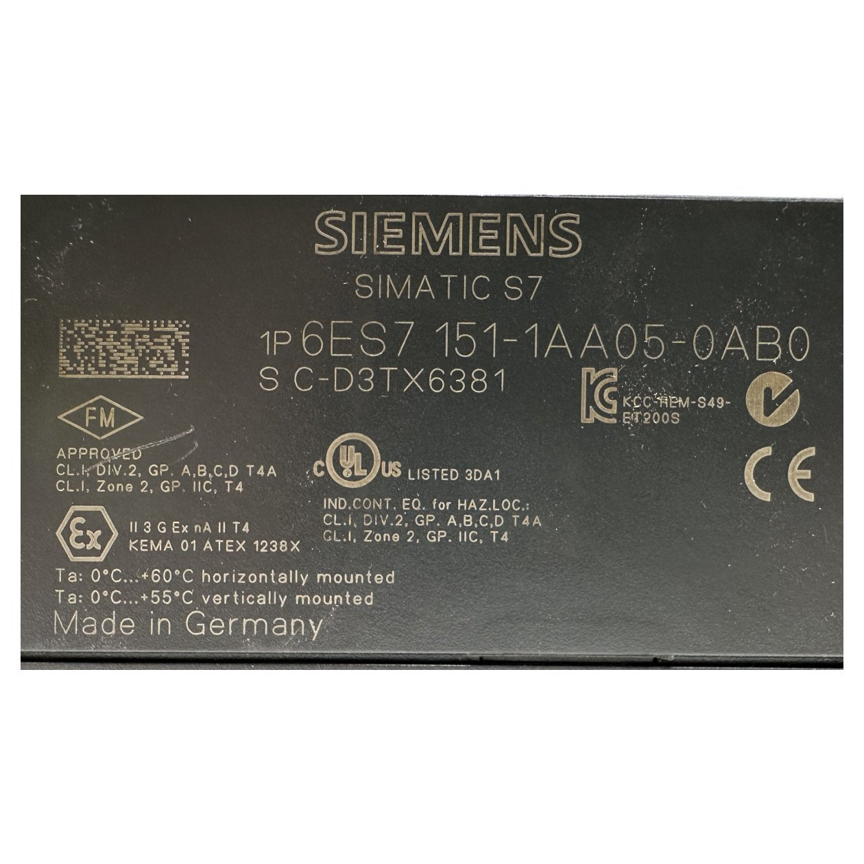 GJ238 Simatic S7 Siemens 6ES7 151-1AA05-0AB0_3