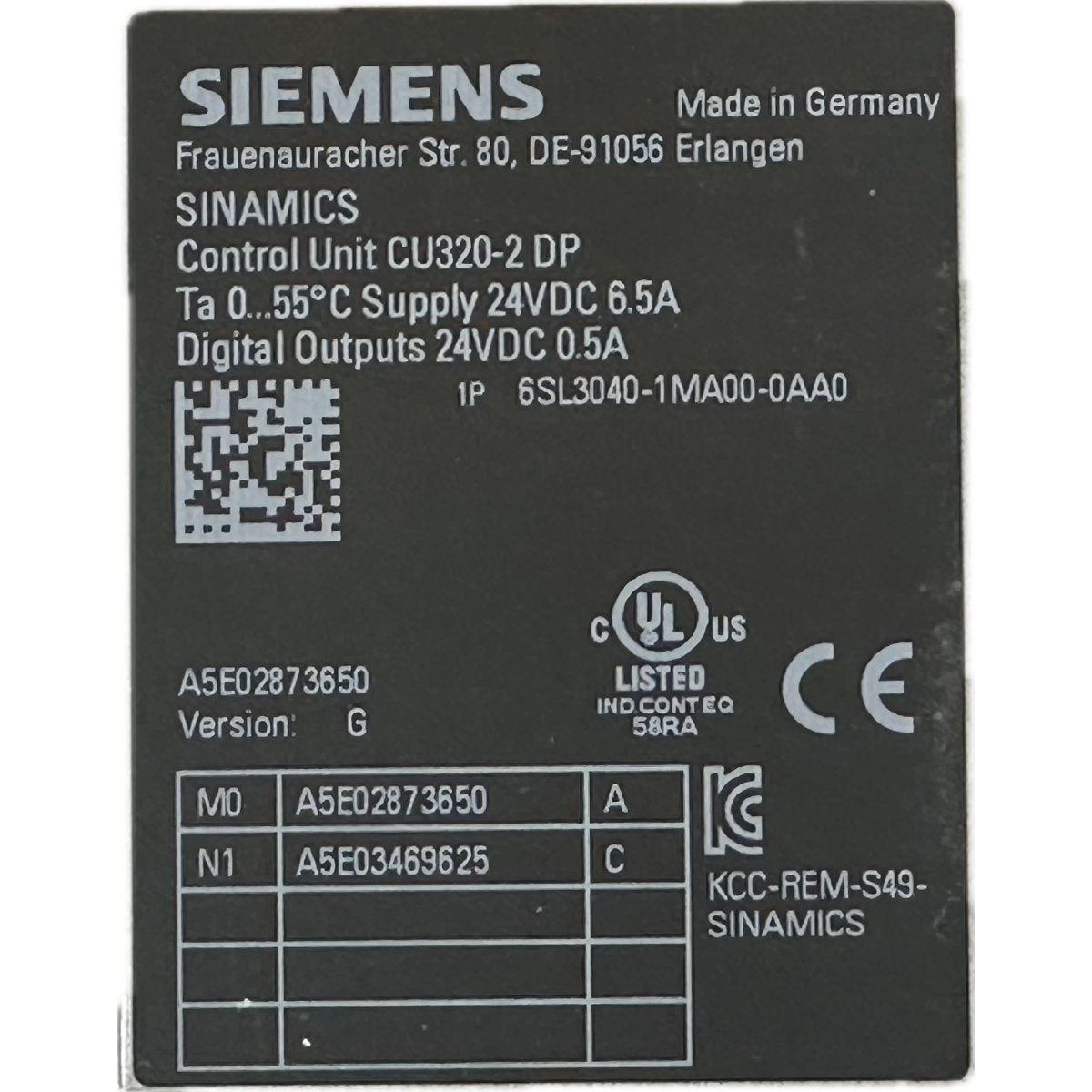 Siemens 6SL3040-1MA00-0AA0dekel fehlt-4