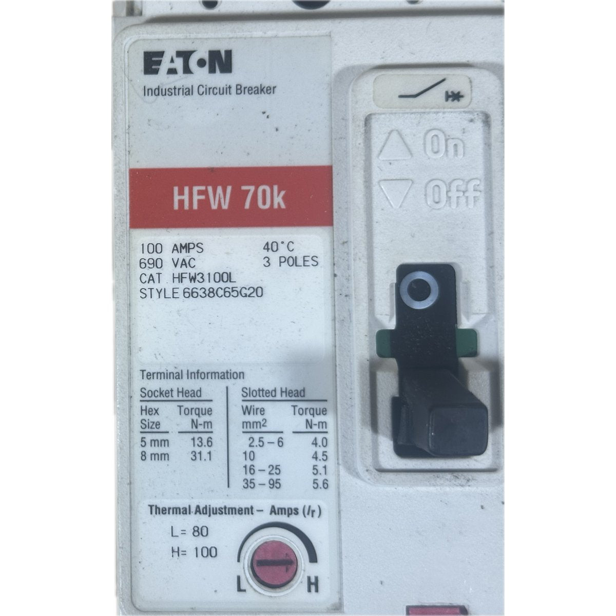 Eaton HFW3100L-4