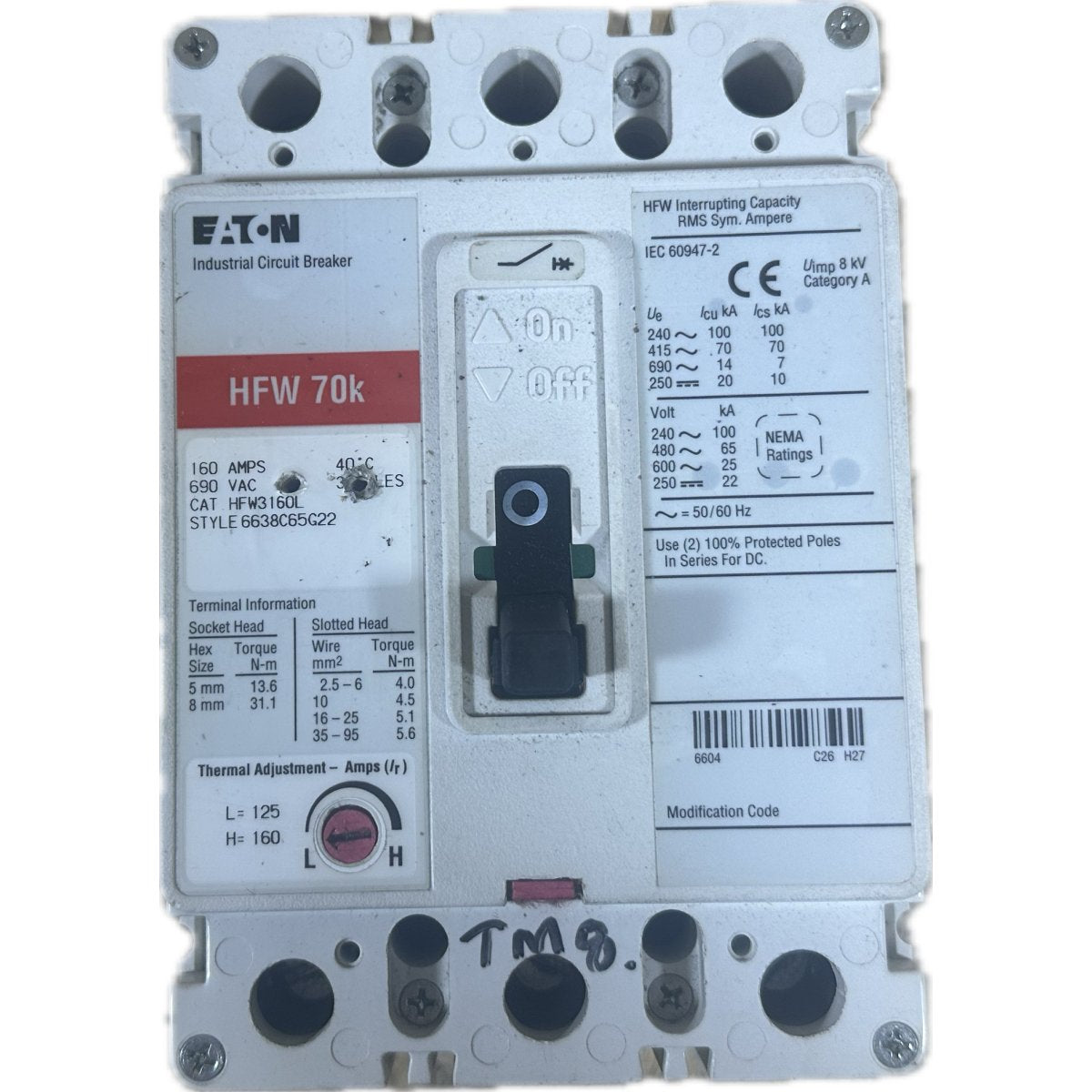 Eaton HFW3160L-3