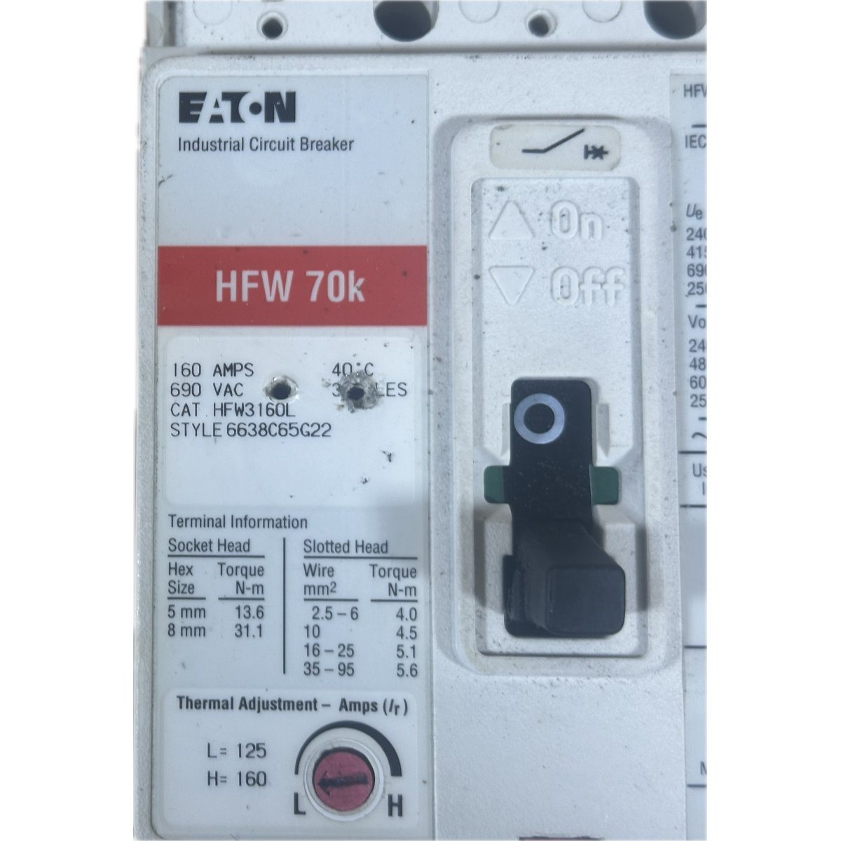 Eaton HFW3160L-4