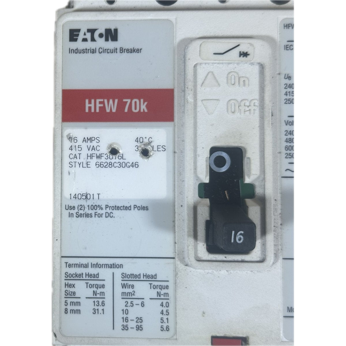 Eaton HFW3016L-4