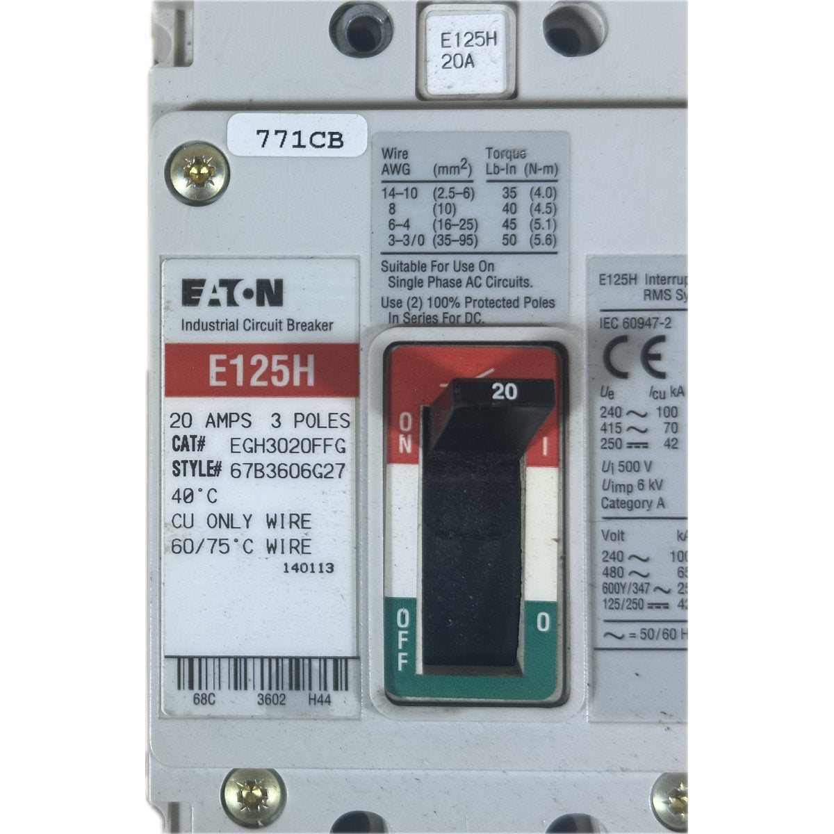 Eaton EGH3020FFG-4