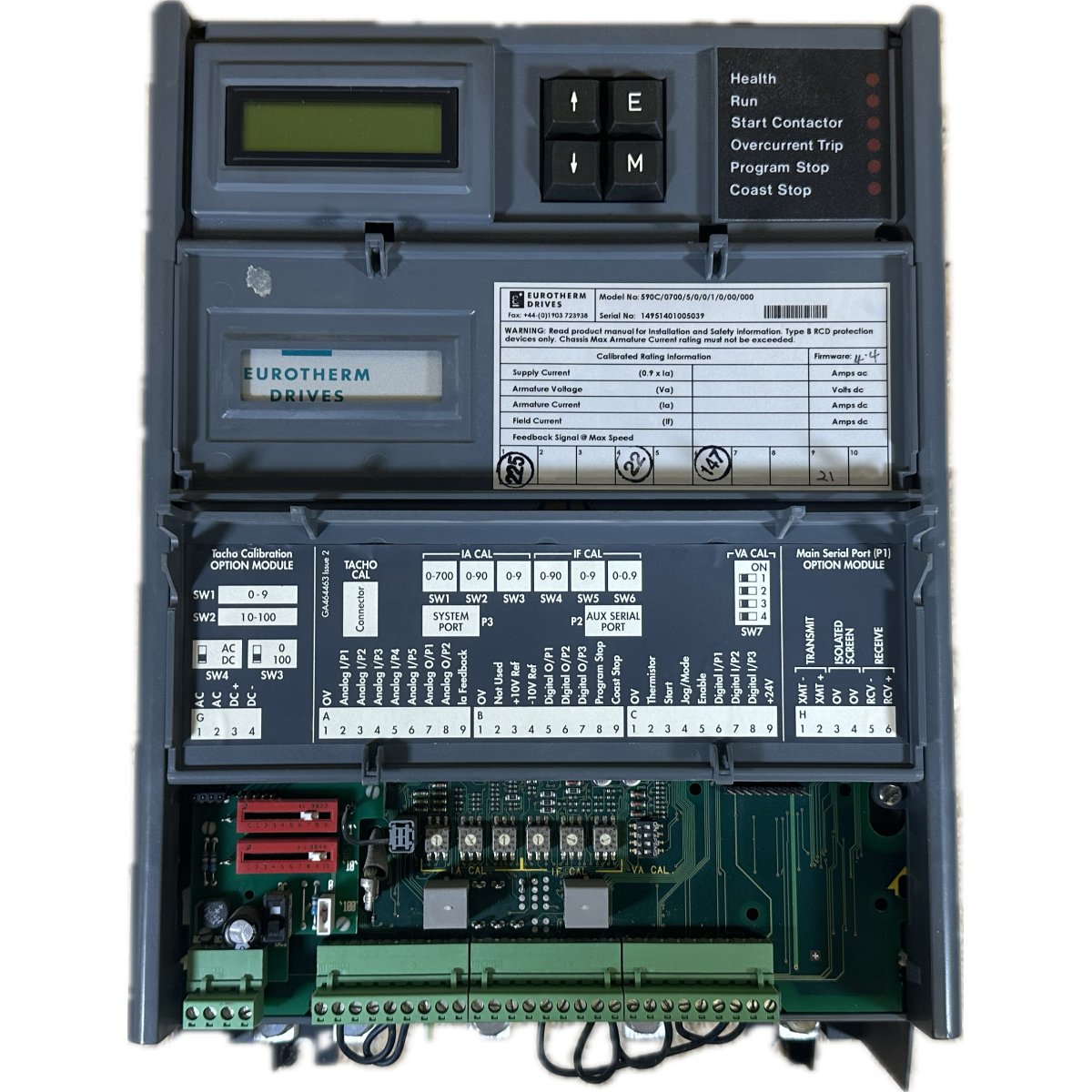 Eurotherm 590C/0700/5/0/0/1/0/00/000-3