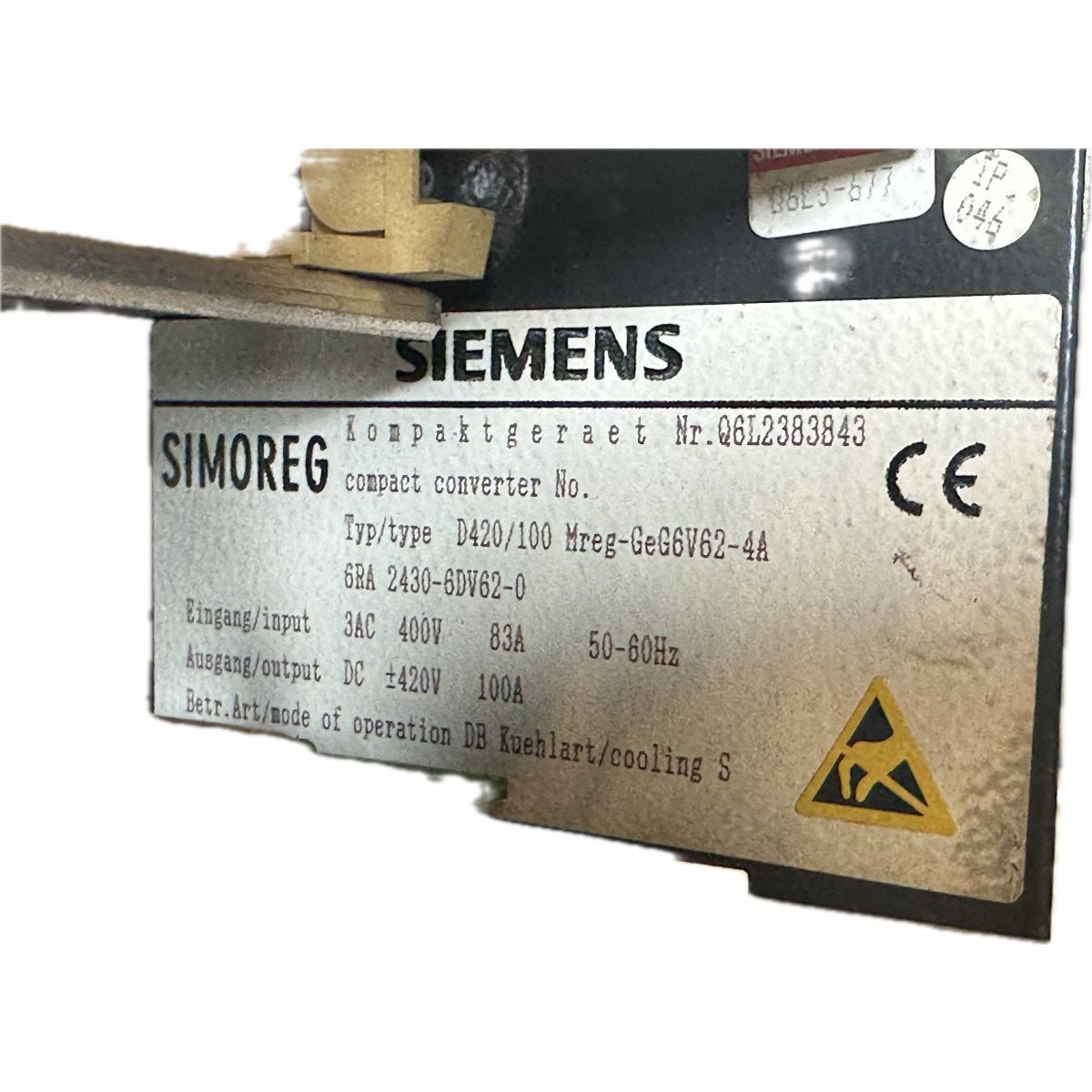 Siemens 6RA2430-6DV62-0-4