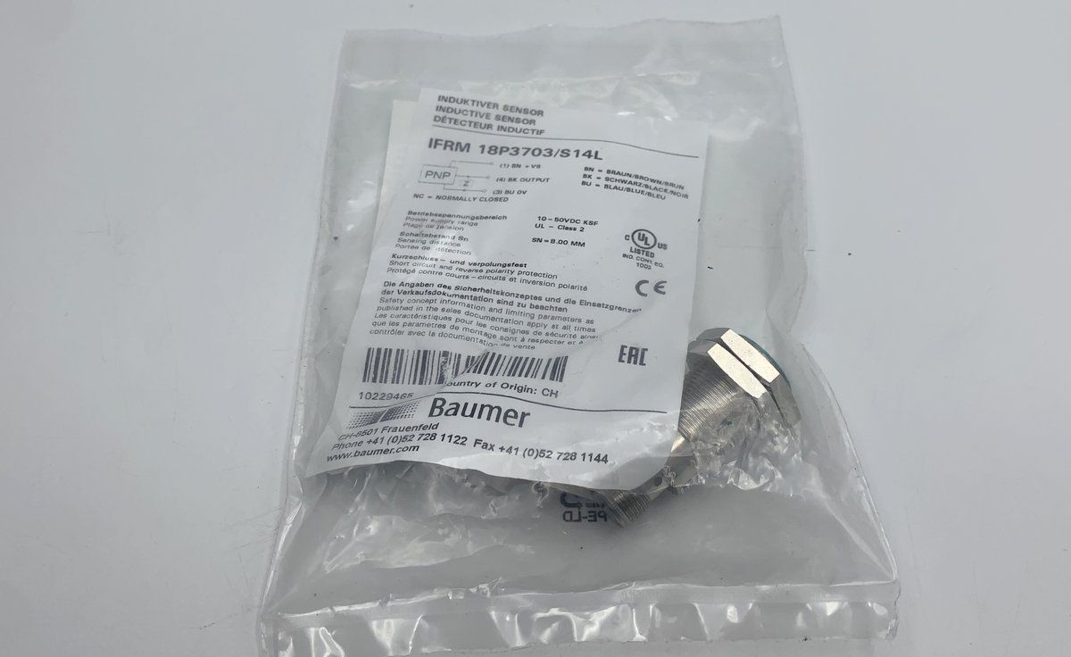 LK1078 Induktiver Sensor Baumer electric IFRM 18P3703/S14L