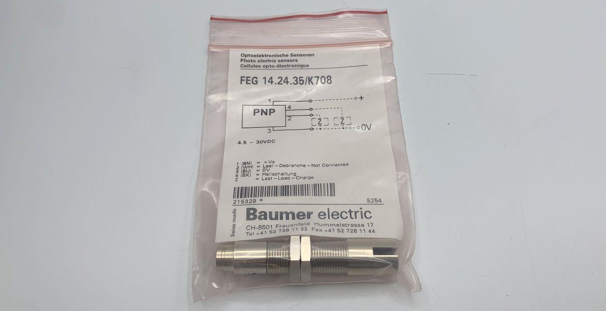 .LK1081 Optoelektrischer Sensor Baumer electric 14.24.35/K708