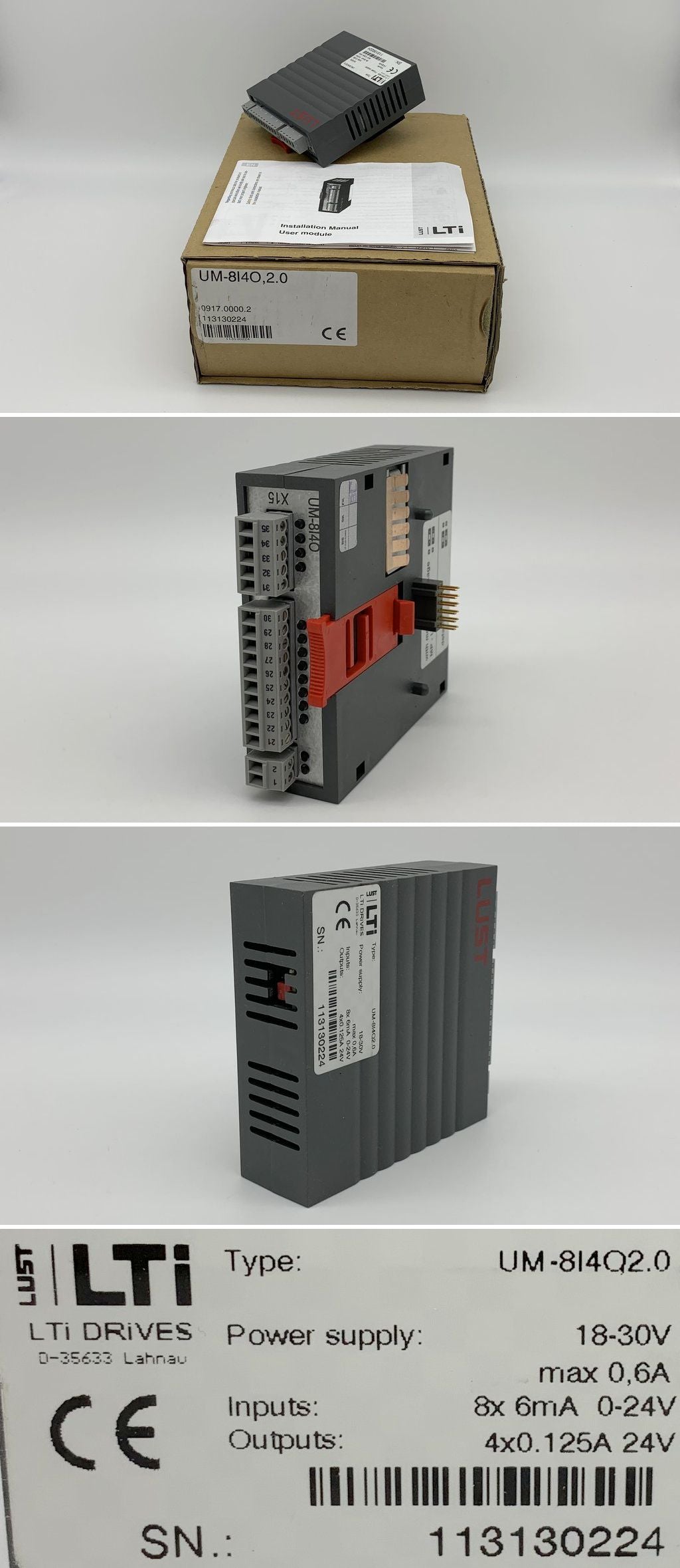 .LK1090 Anwendermodul Lust LTi UM-8I40