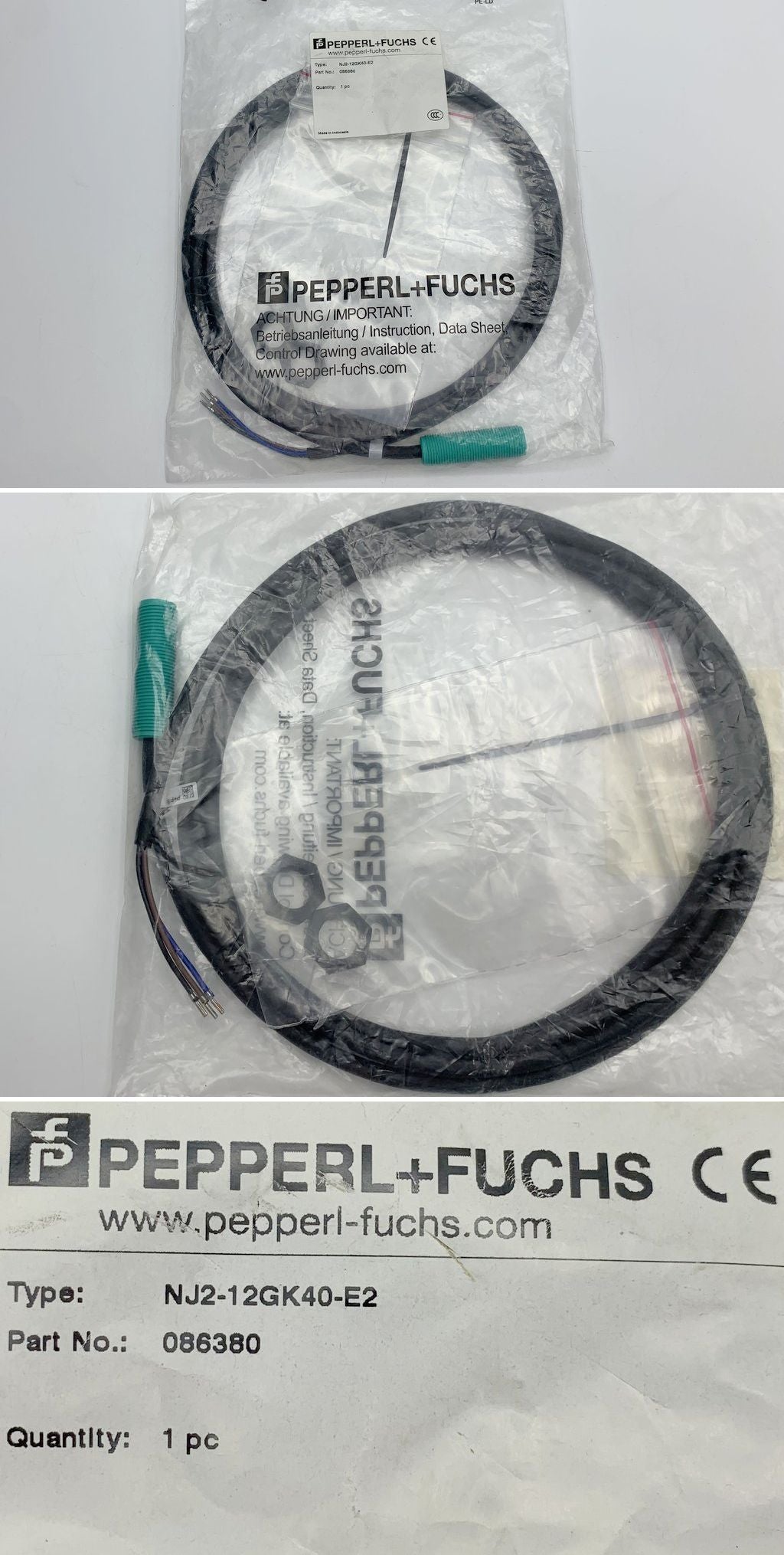 LK1115 Induktiver Sensor Pepperl Fuchs NJ2-12GK40-E2 086380