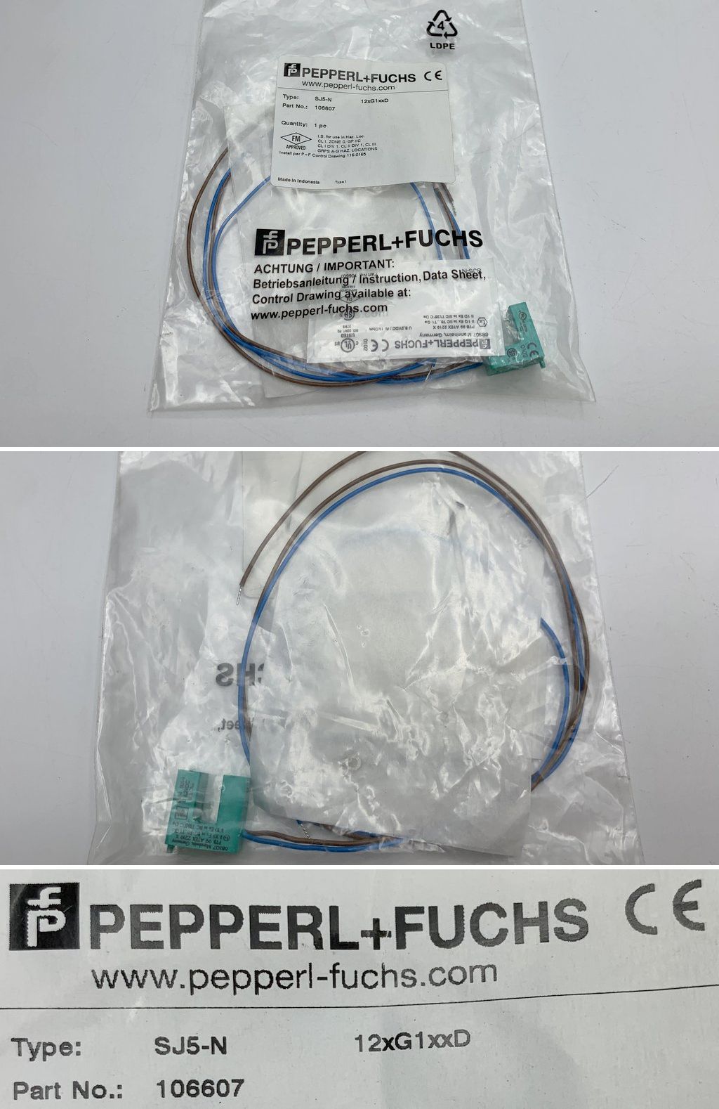 LK1138 Induktiver Schlitzsensor Pepperl Fuchs SJ5-N 106607
