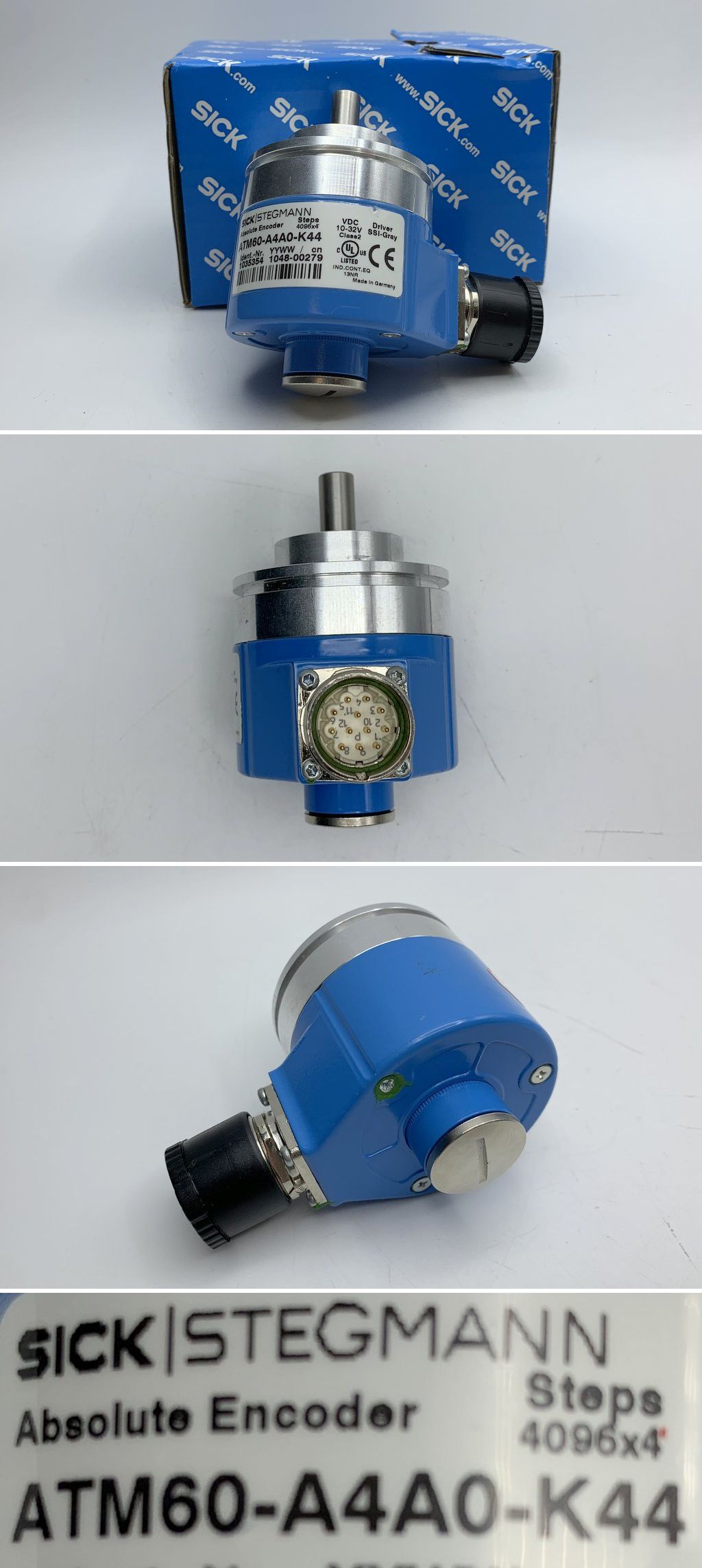 LK1225 Encoder Drehgeber Sick ATM60-A4A0-K44 10mm