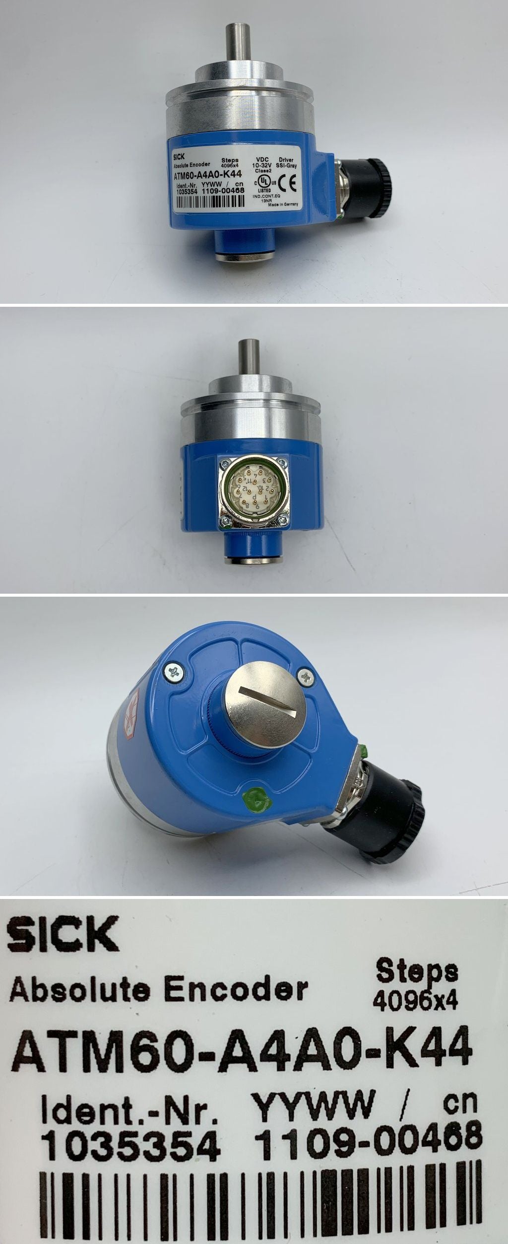 LK1226 Encoder Drehgeber Sick ATM60-A4A0-K44 10mm ohne OVP