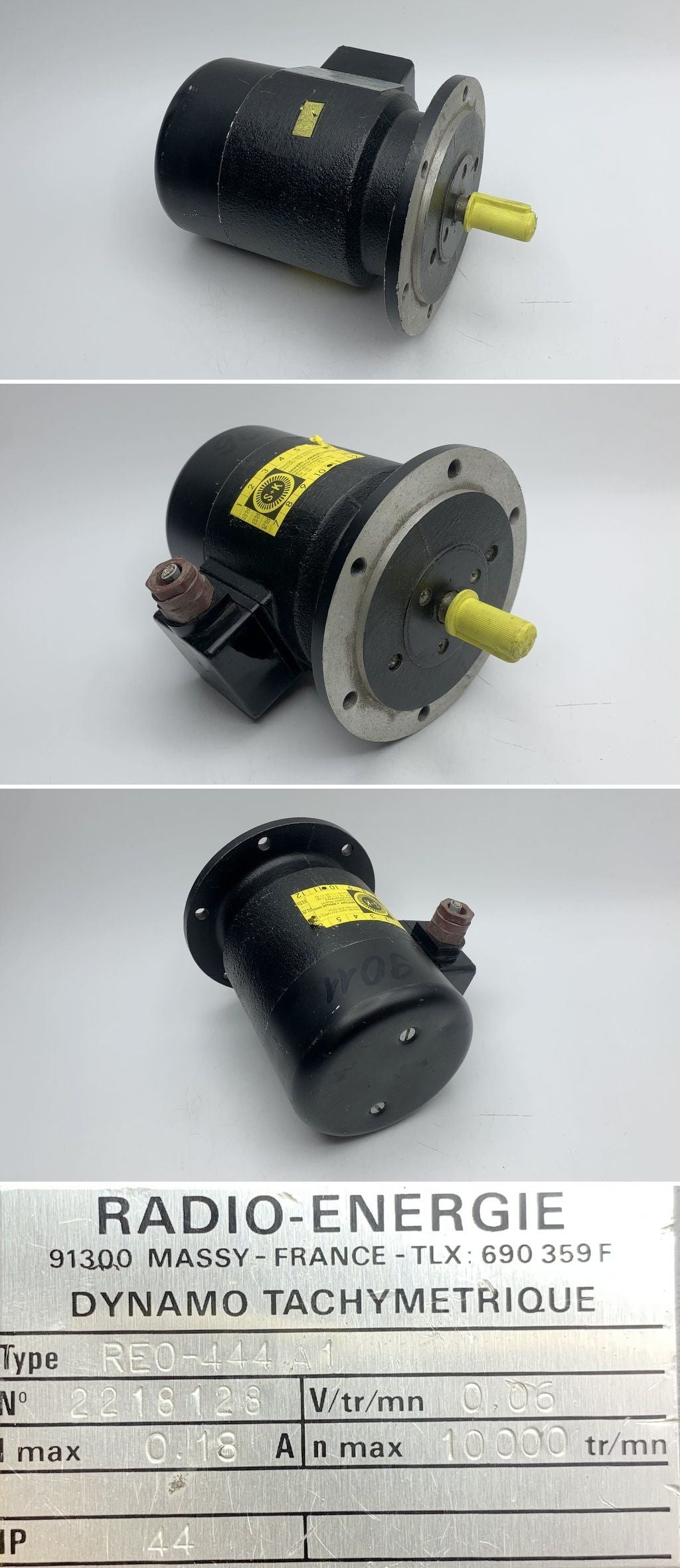 LK1280 Encoder Drehgeber Radio-Energie RE0-444A1 2x0.06 10000tr/mn 0.18A