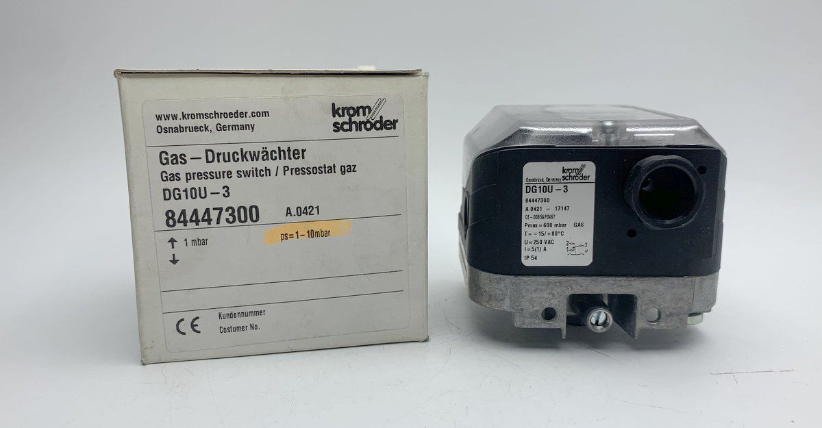 LK1289 Gas-Druckwächter Kromschröder DG10UG-3 84447300