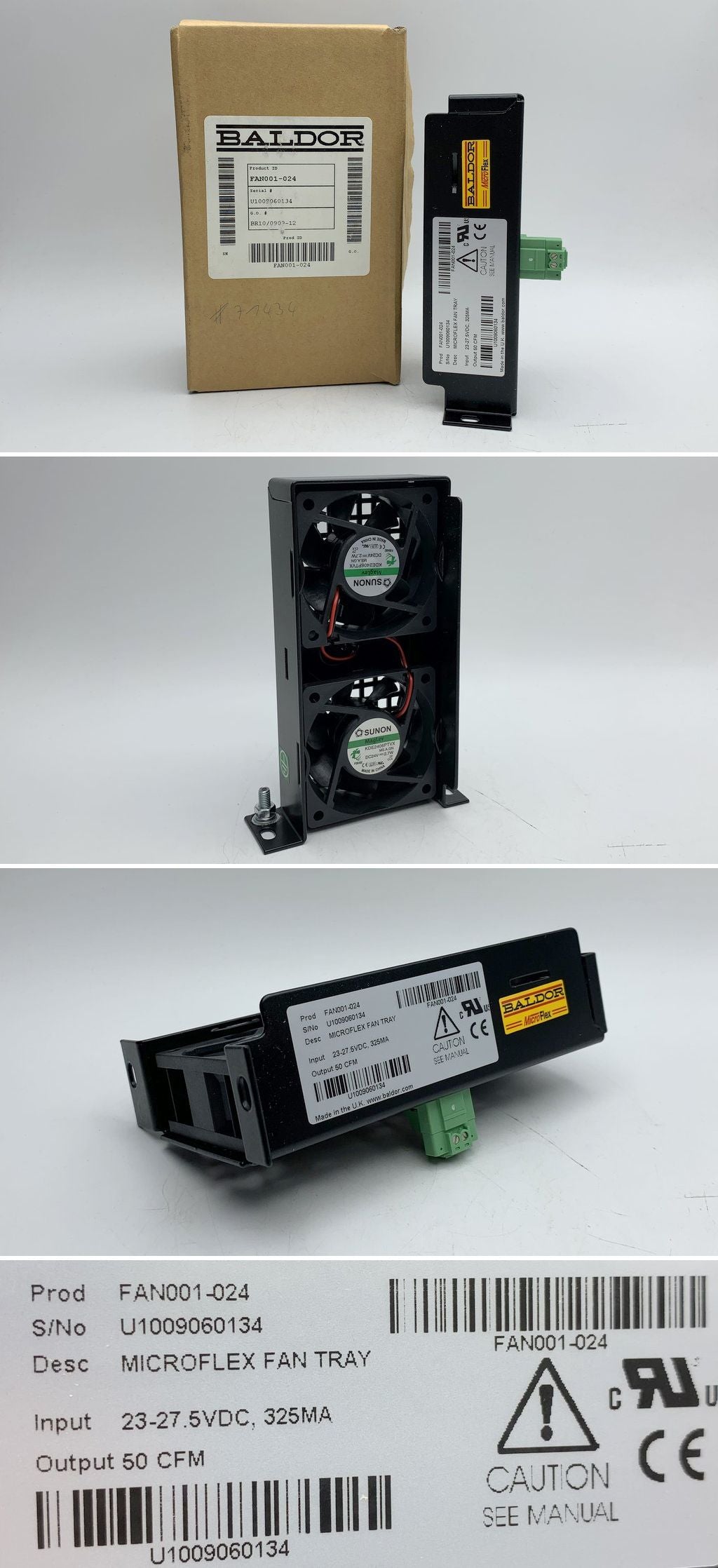 LK1303 Microflex Baldor FAN001-024