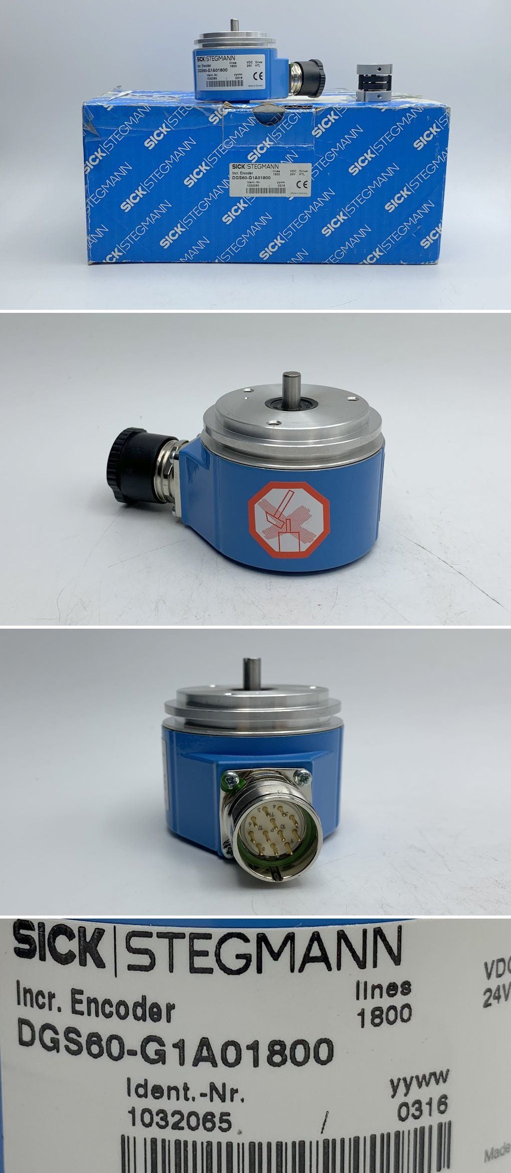 LK1376 Encoder Drehgeber Sick DGS60-G1A01800 1032065