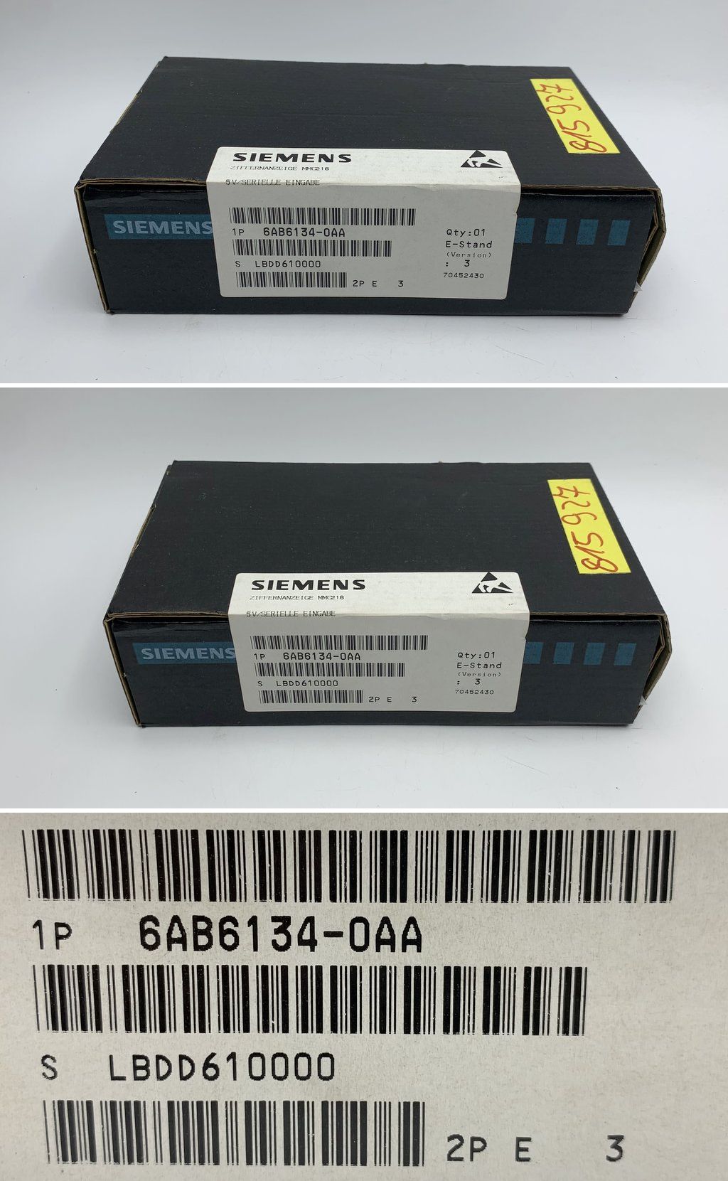 LK1407 Ziffernanzeige Siemens 6AB6134-0AA E3 MMC216