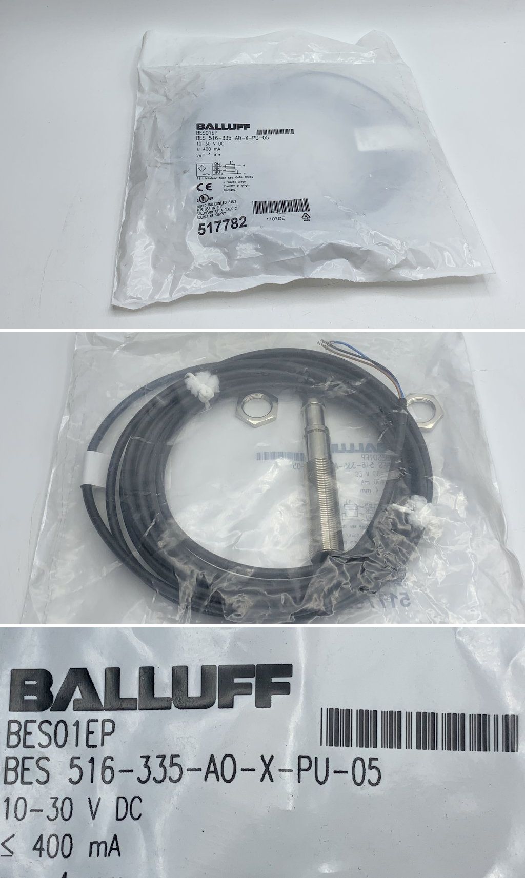 LK1444 Induktiver Sensor Balluff BES 516-335-AO-X-PU-05 BES01EP