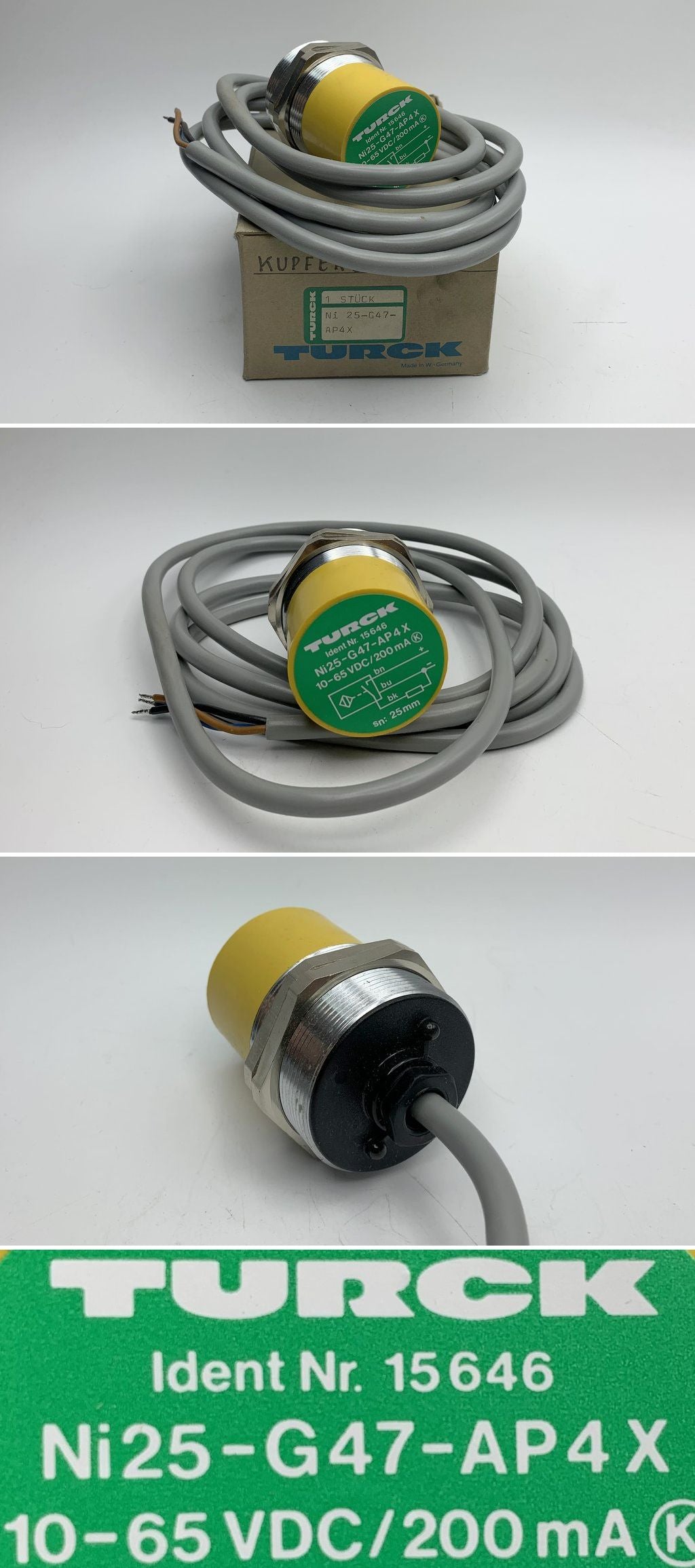 LK1532 Induktiver Sensor Turck Ni 25-G47-AP4X