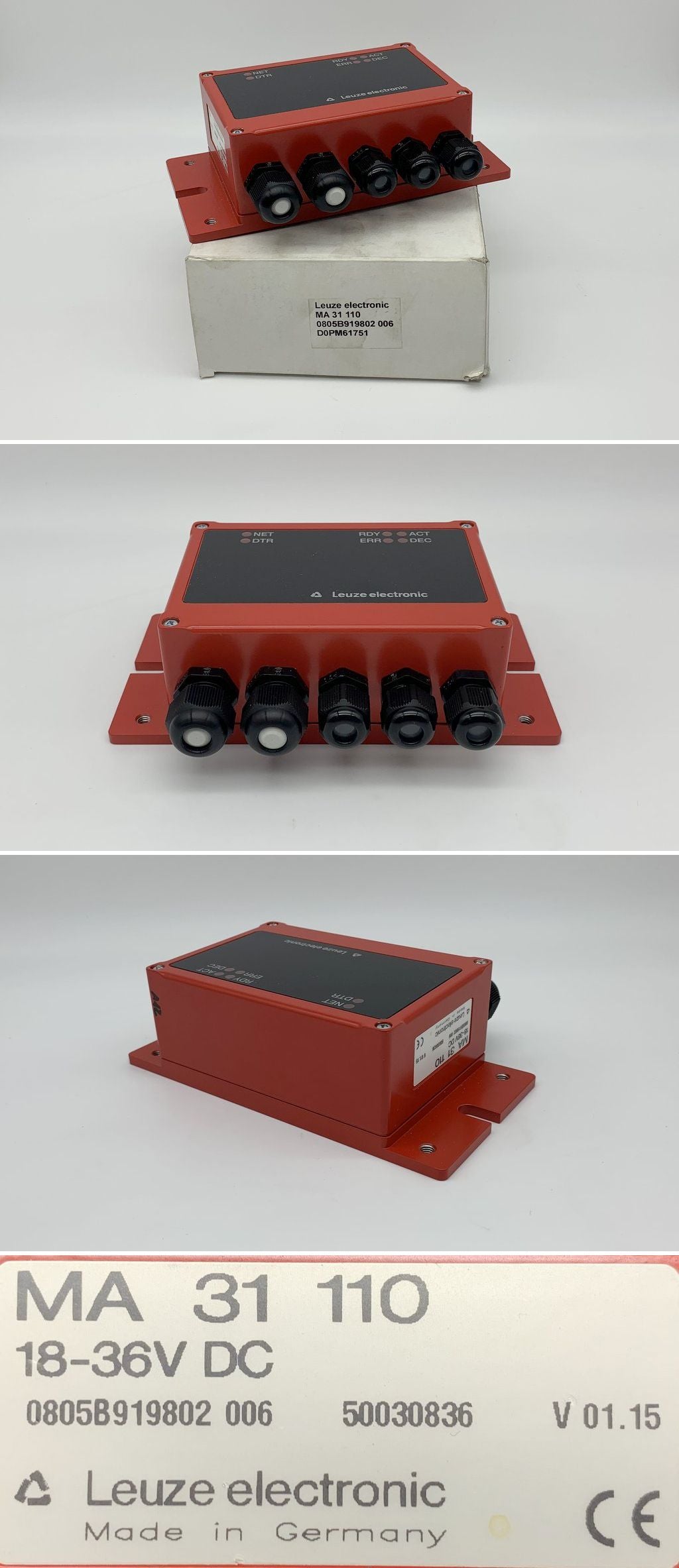 LK1555 Anschlussteil Leuze 50030836 MA 31 110