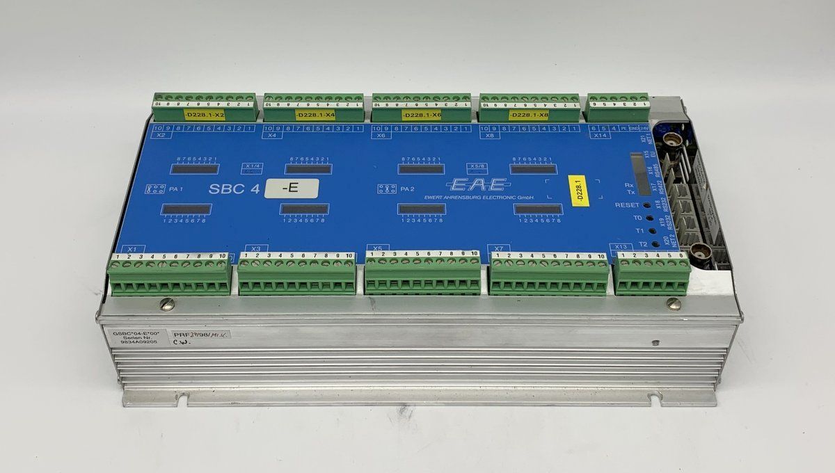 LK1662 Ewert Ahrensburg Electronic EAE SBC4 GSBC 04-E Version 2.20