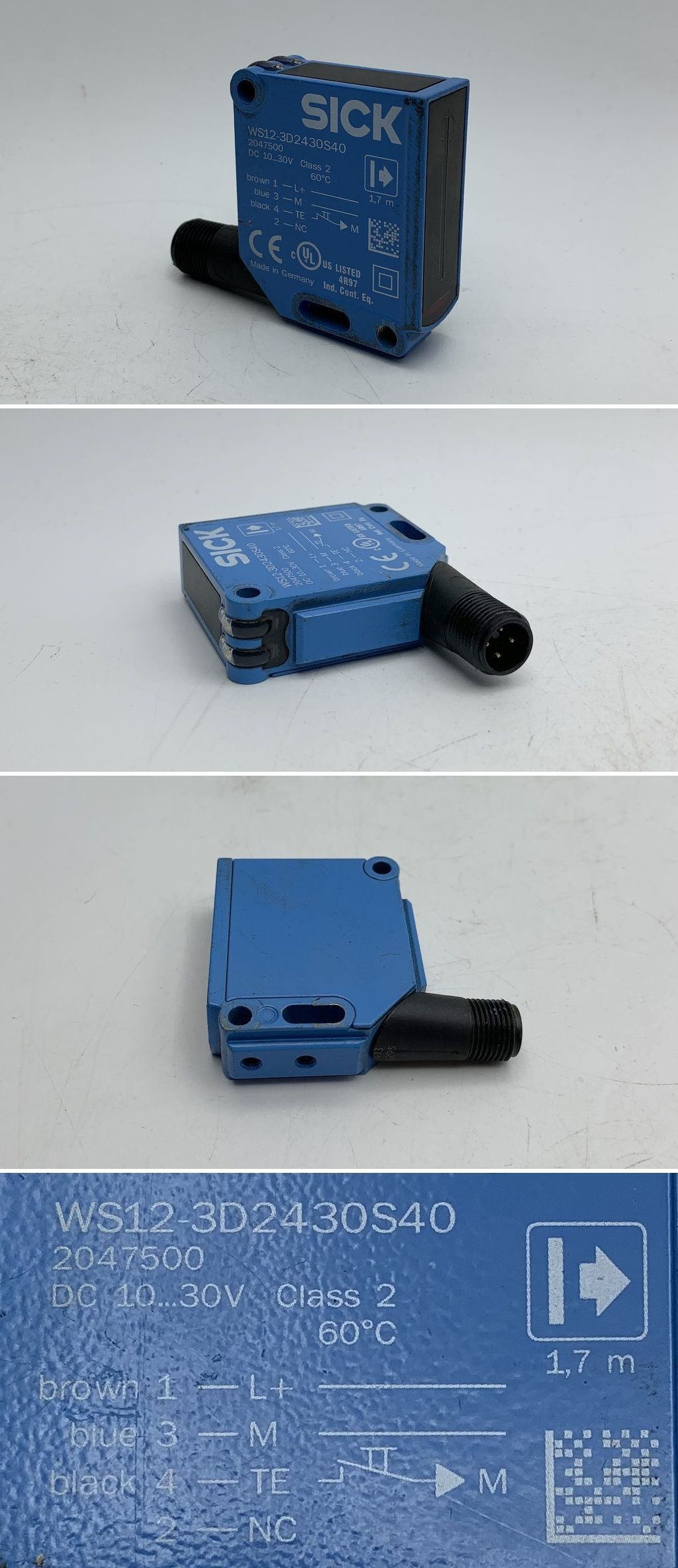 LK1707 Lichtschranke Sick WS12-3D2430S40 2047500	