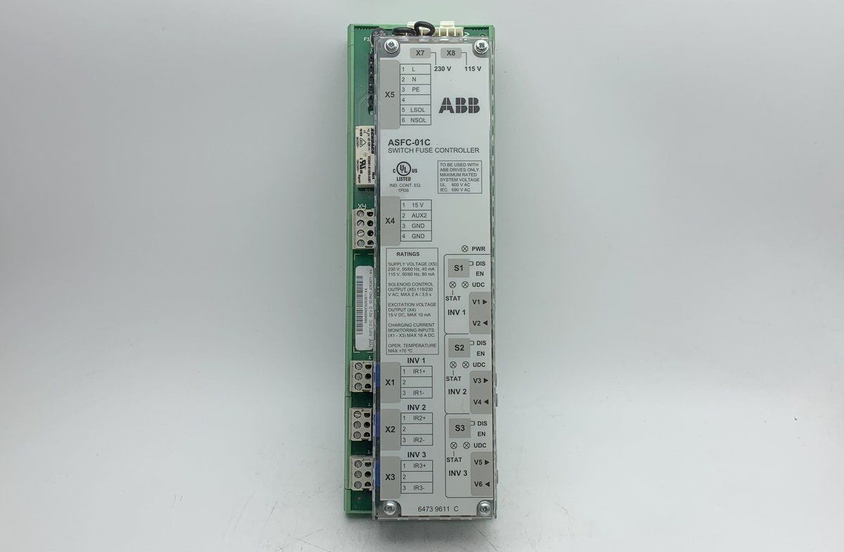 LK1753 Switch Fuse Controller ABB ASFC-01 RevD 9233965