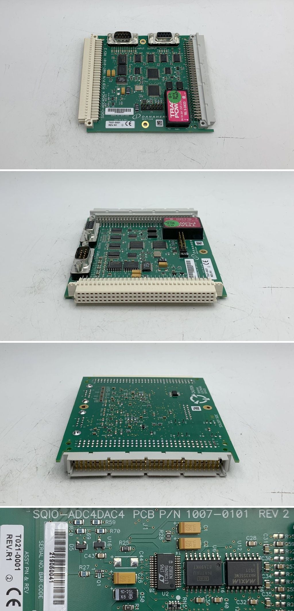 LK1774 Interface Danaher T021-0001 Rev.R1 SQIO-ADC4DAC4 1007-0101	